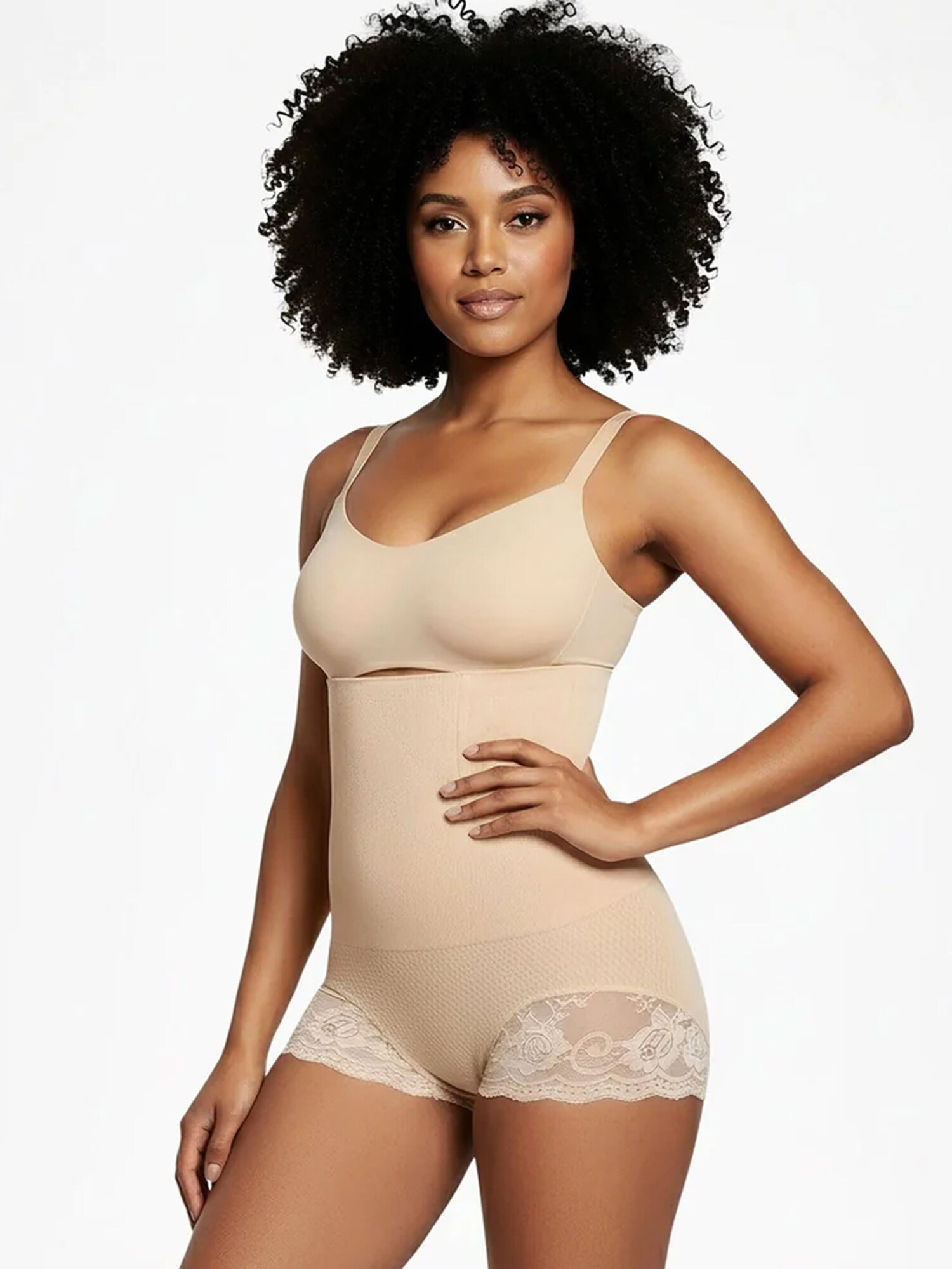 Shapetape Shapinghose Corrigerende High Waist Slip Met Kant