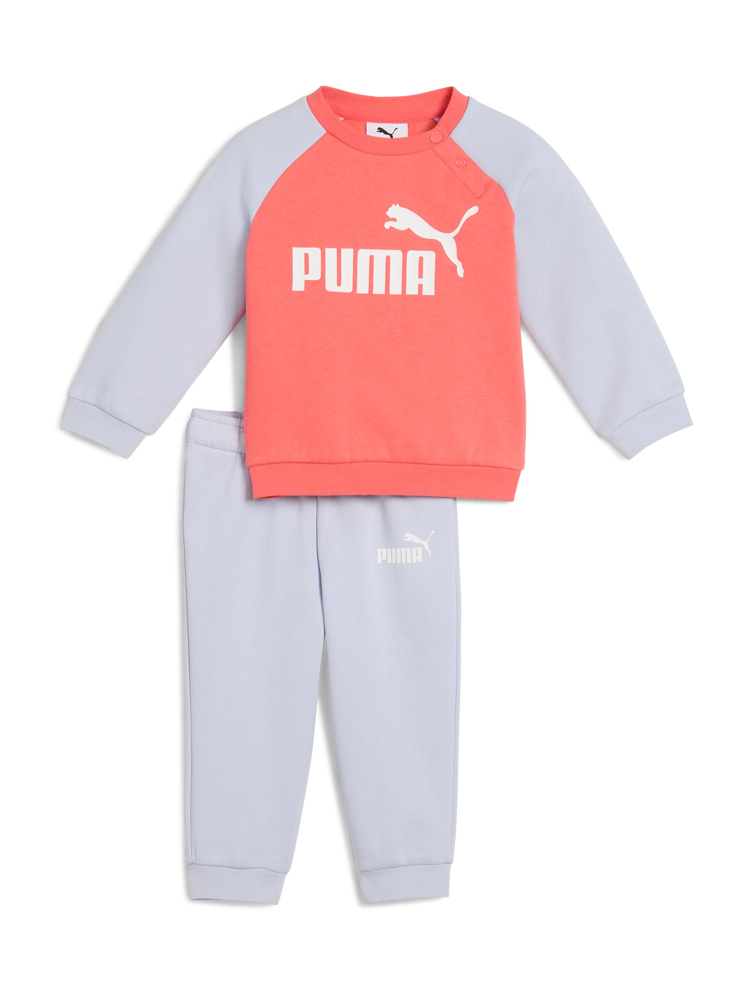 PUMA Jogging ruhák 'Essentials'  galambkék / lazac / fehér akciós termékkép 1