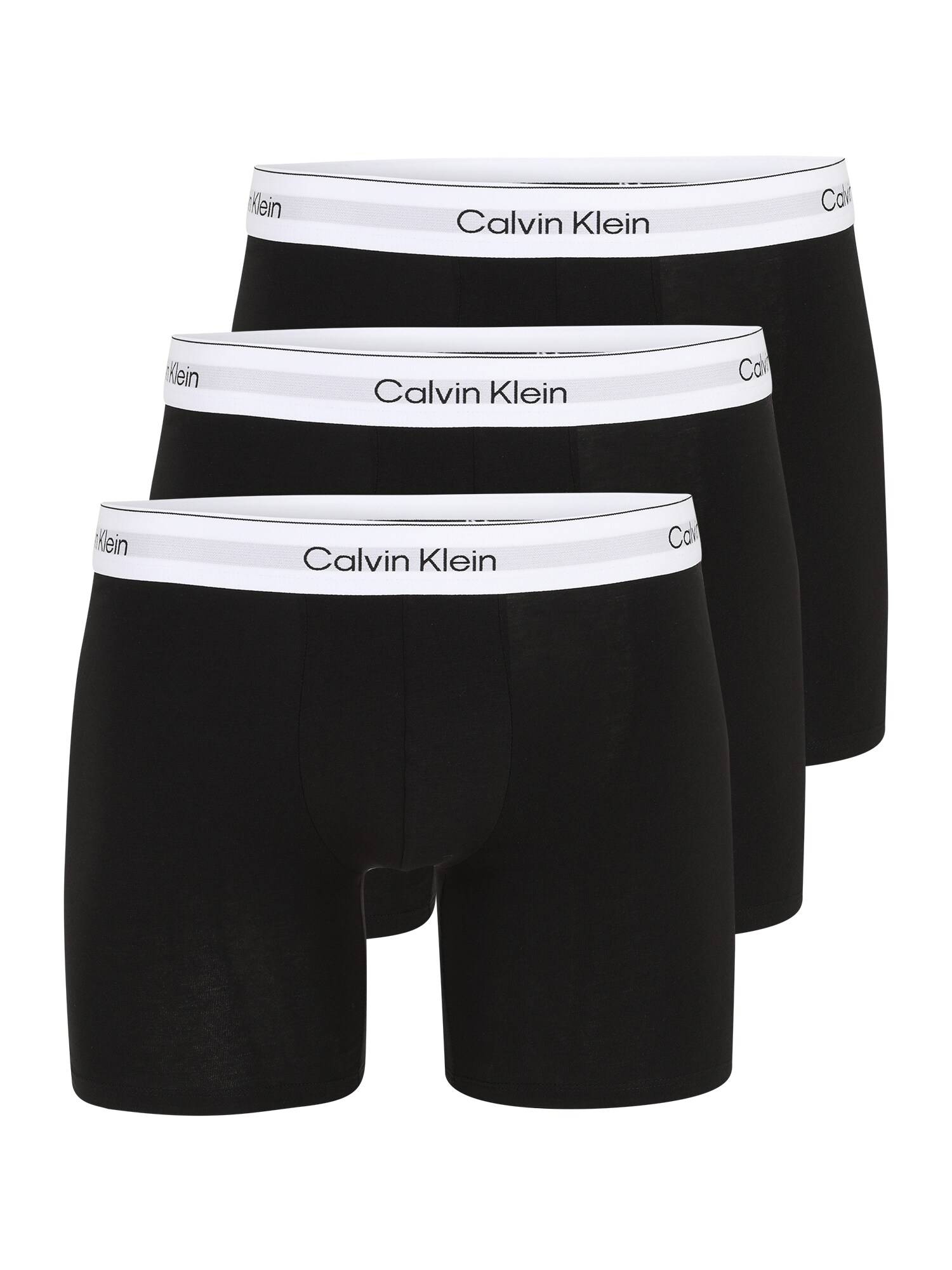 Calvin Klein Underwear Boxeri  gri deschis / negru / alb