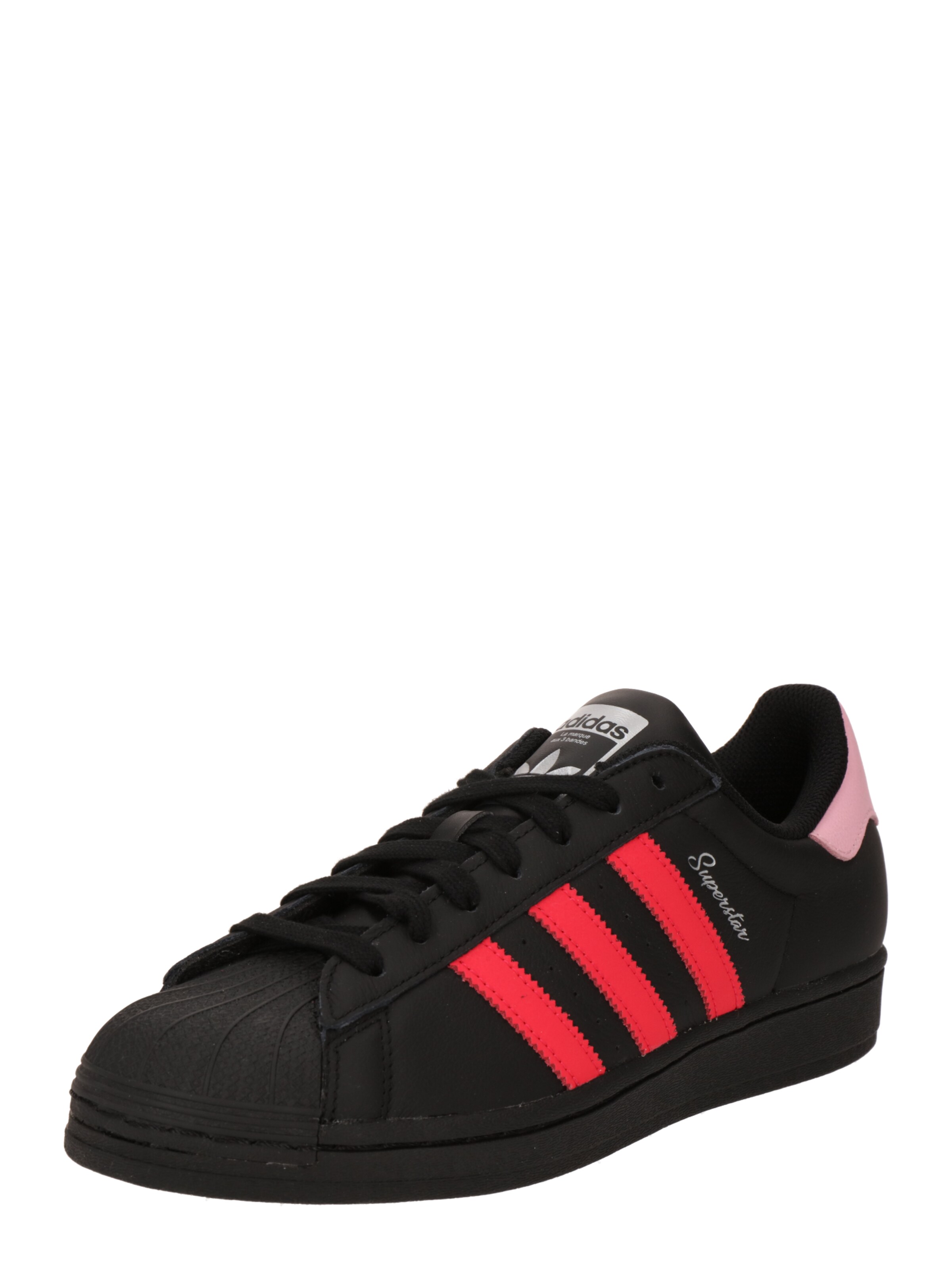 ADIDAS ORIGINALS Niske tenisice 'SUPERSTAR'  svijetloroza / klasično crvena / crna / bijela