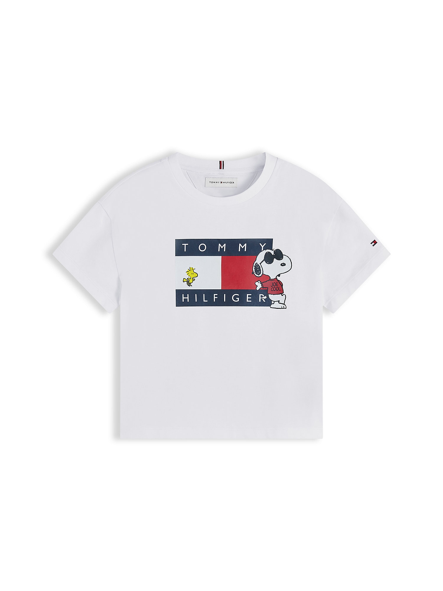 TOMMY HILFIGER Tricou PEANUTS albastru închis / roșu / alb