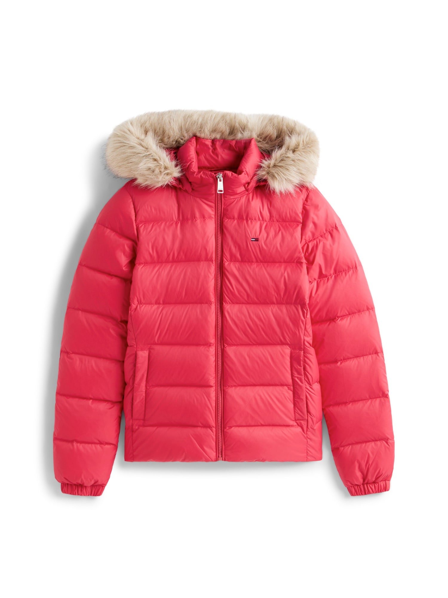 Tommy Jeans Geacă de iarnă  roșu cranberry