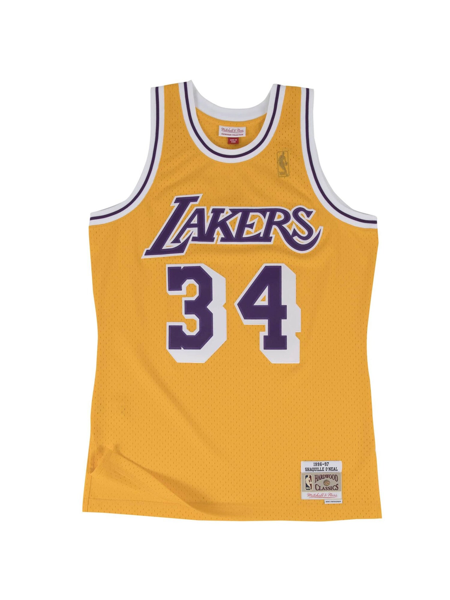 Mitchell & Ness Dres  kraljevsko plava / žuta / bijela