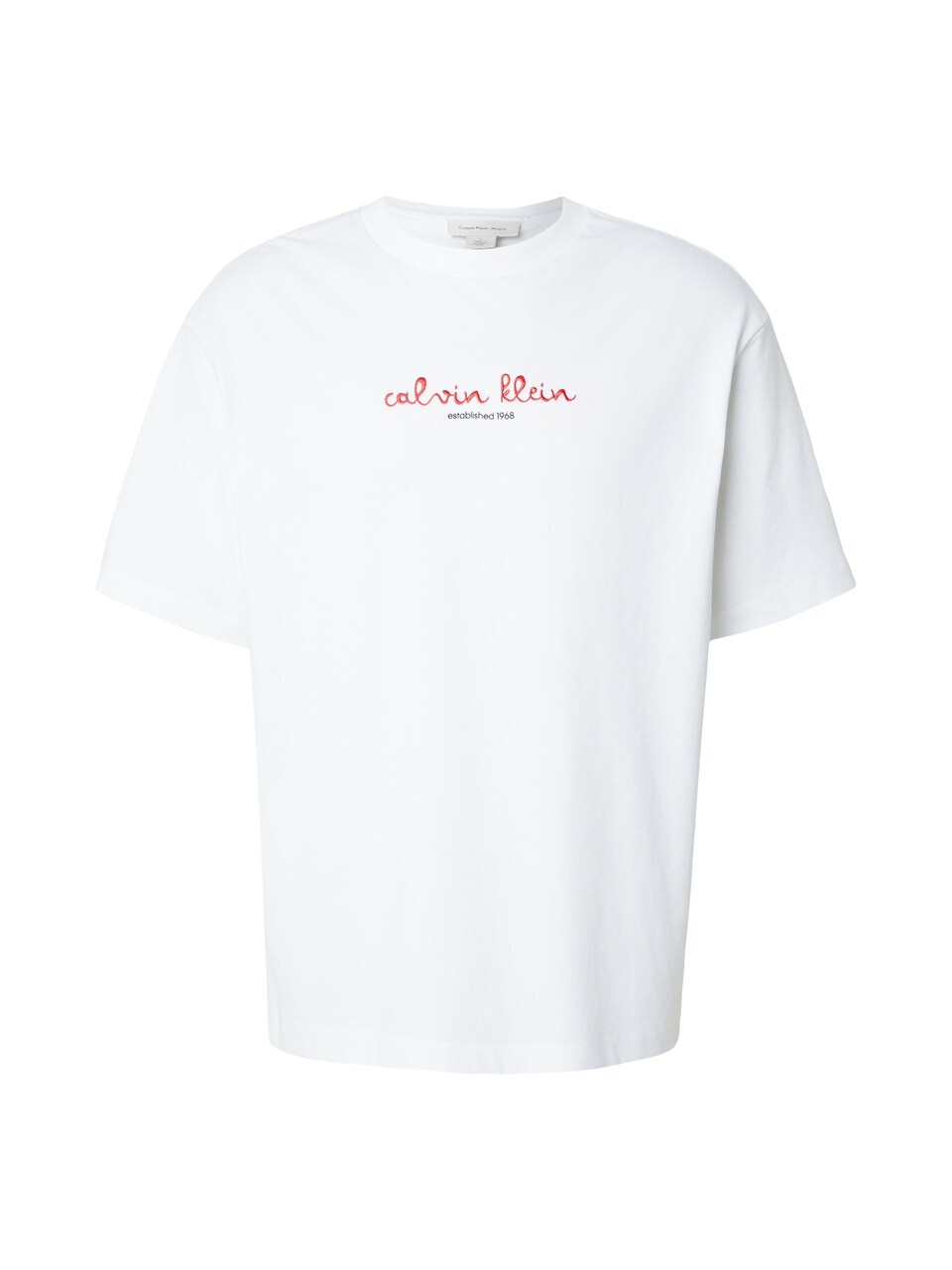 T-shirt 'Logo Graphic' röd / svart