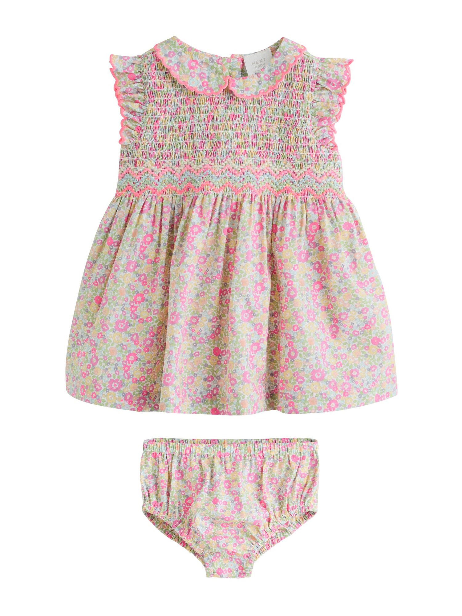 Next Set Geel / Groen / Pink / Wit