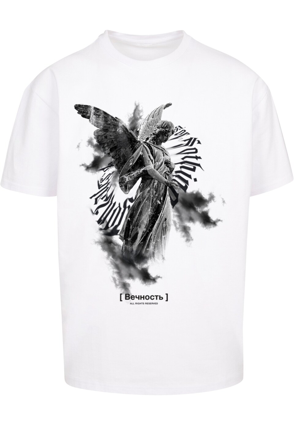 T-shirt mörkgrå / svart