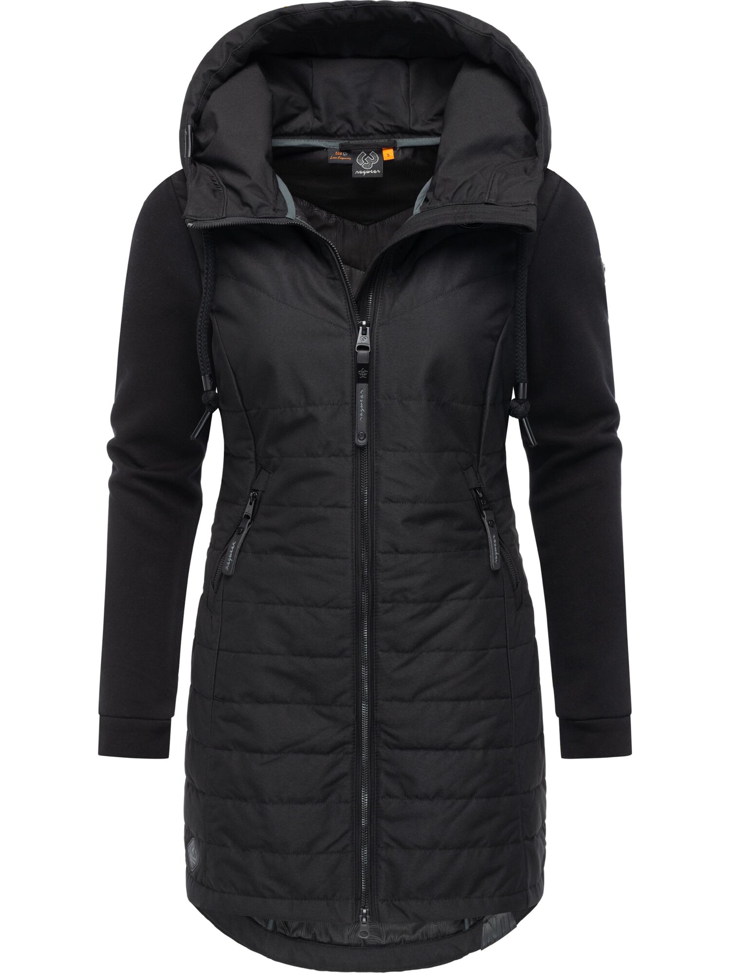 Ragwear Palton de primăvară-toamnă Lucinda  negru