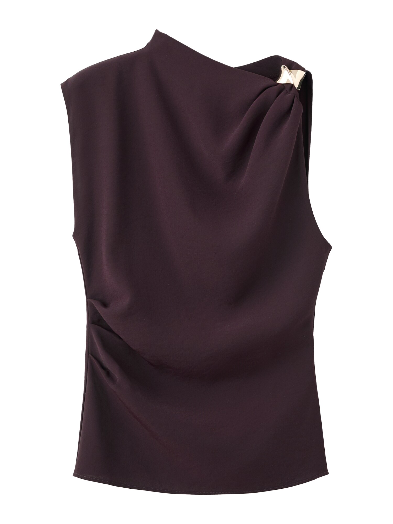 MANGO Bluză JOIA  castaniu