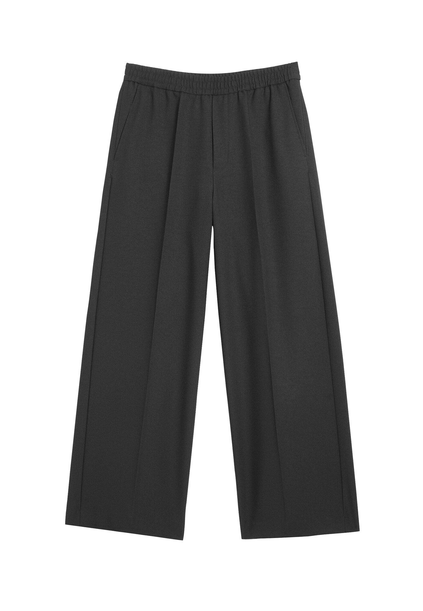 WEEKDAY Pantaloni cu dungă ALFRED negru