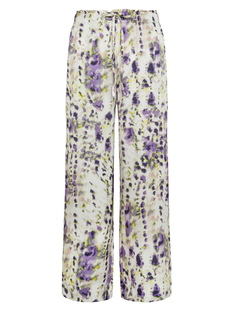 DEHA Hose Damen Größe 40 creme / grün / apfel / lila