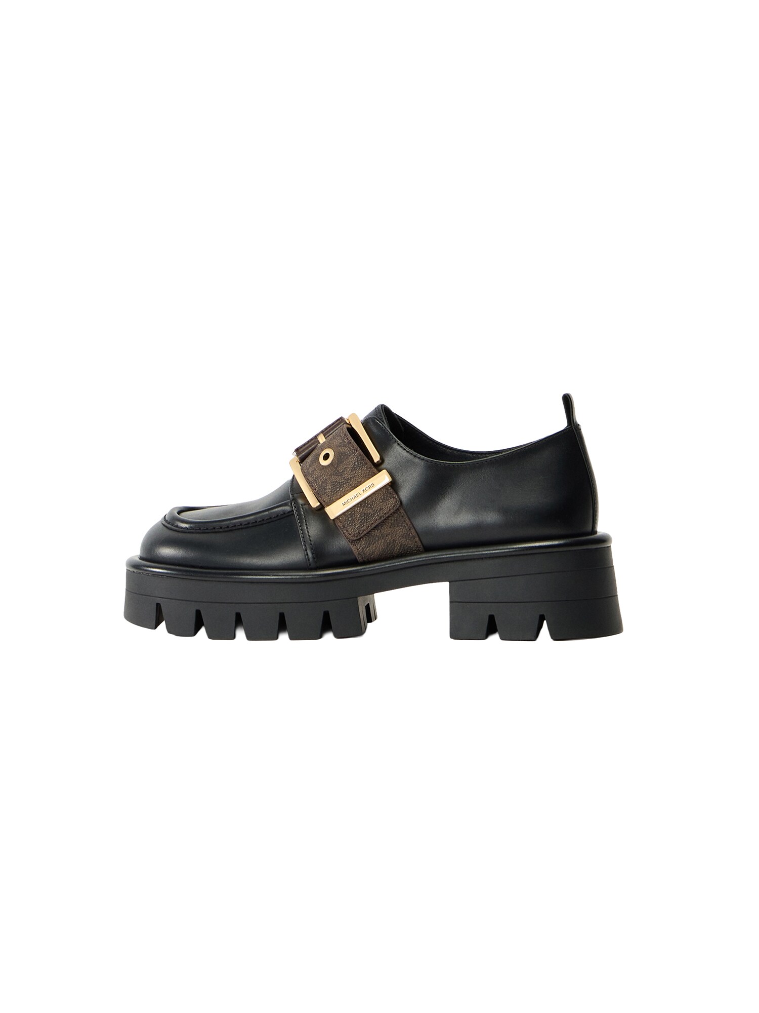 MICHAEL Michael Kors Papuci de casă COLBY  maro / negru