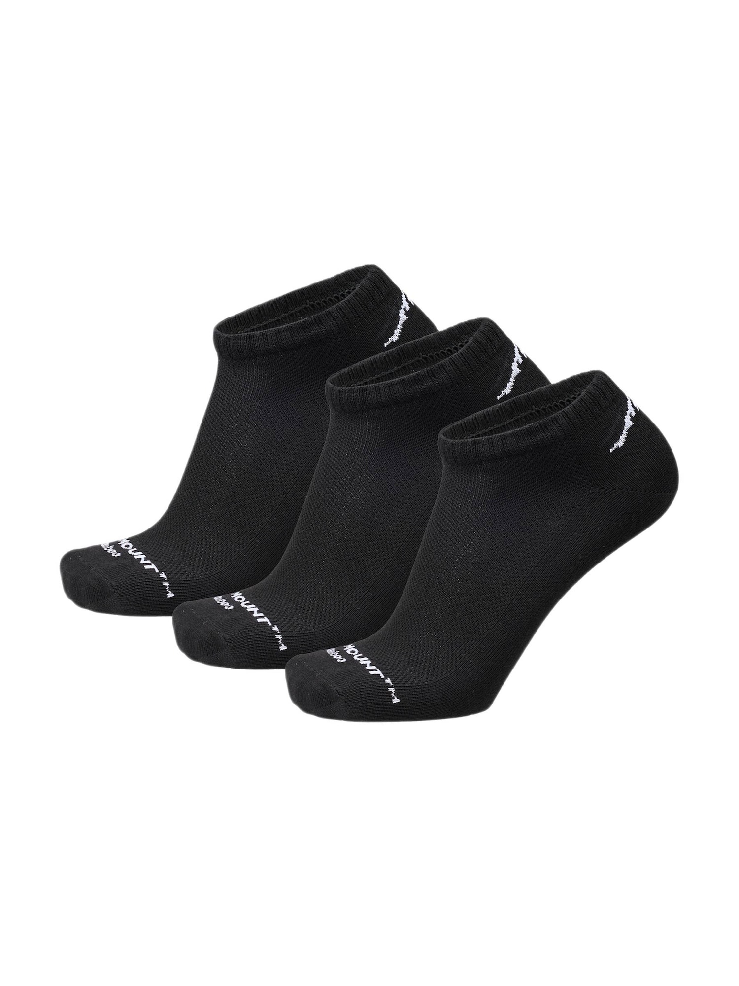 SWEDEMOUNT Calcetines invisibles 'Bamboo'  negro