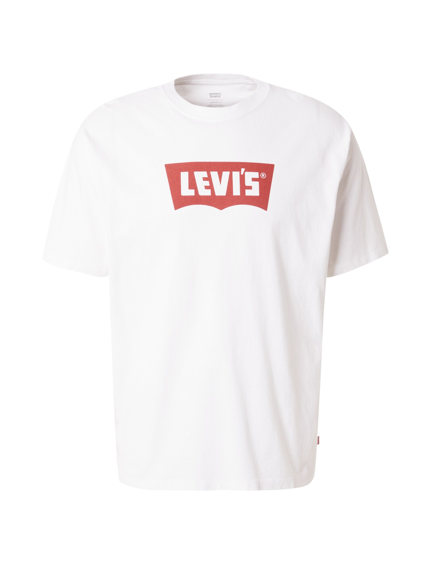 LEVIS ® Tricou Vintage Batwing Graphic Tee  roșu / alb