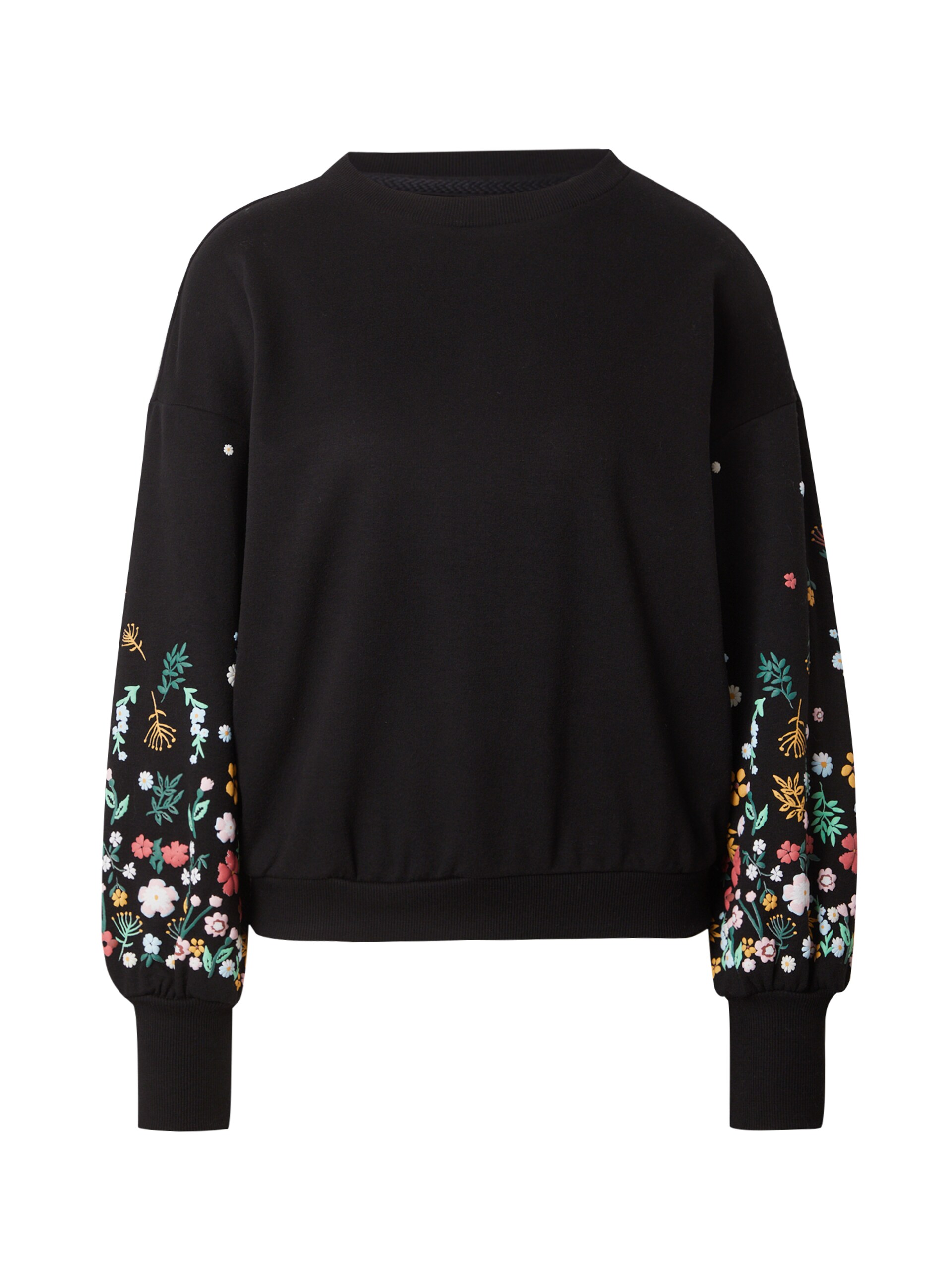 ONLY Sweatshirt 'ONLBrooke' ljusgrön / rosé / svart dam