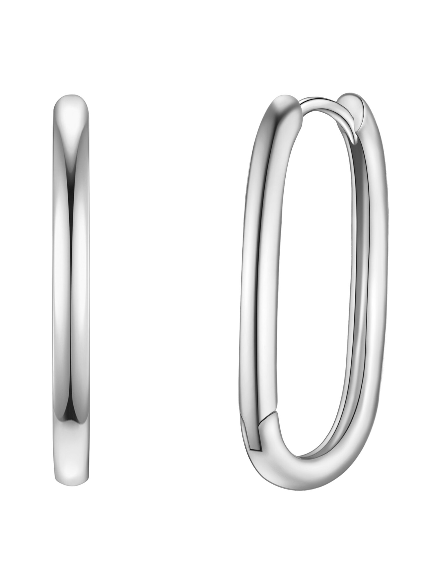 Yokoamii Pendientes  plata