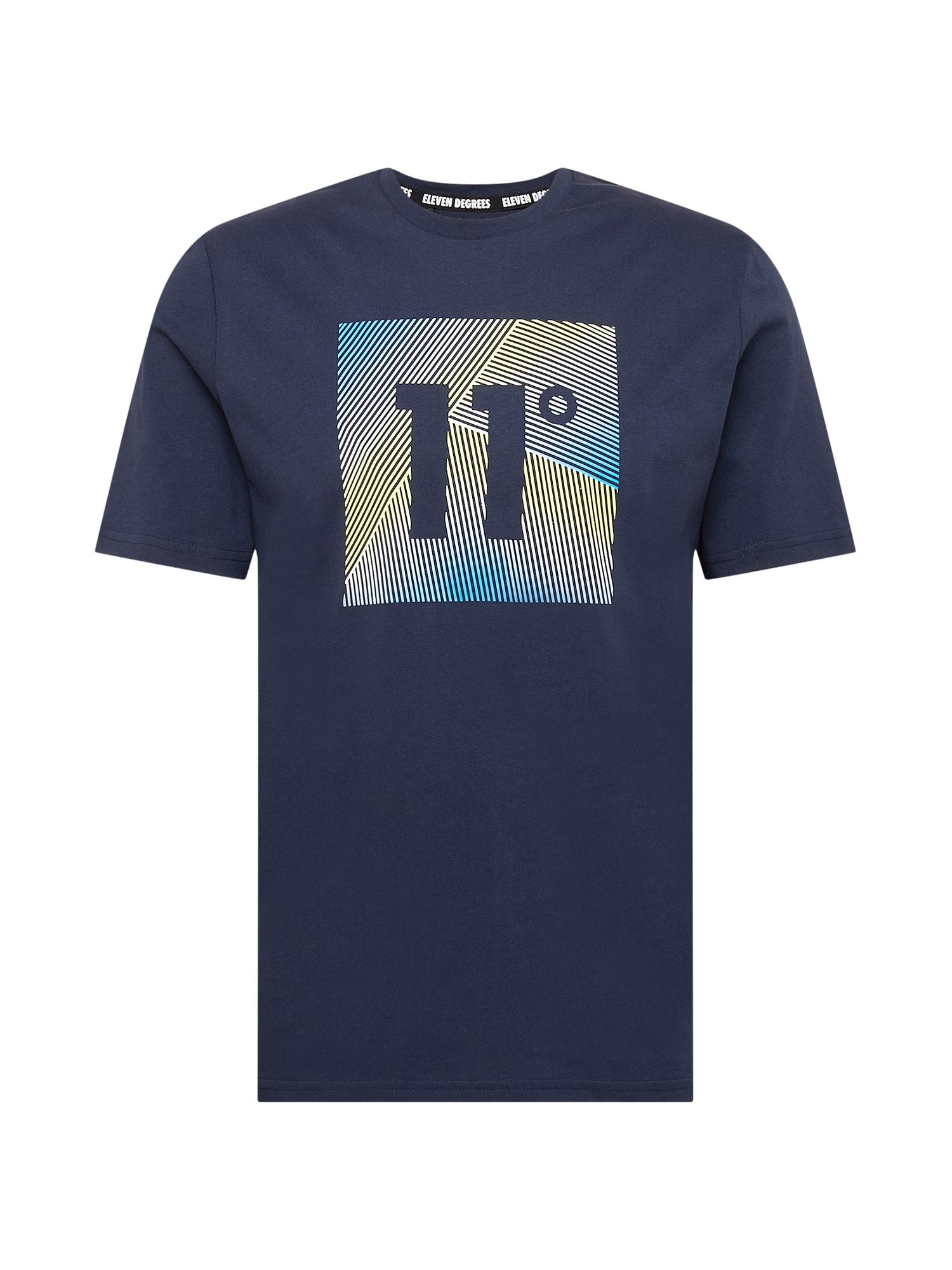 11 Degrees Marškinėliai tamsiai mėlyna / mišrios spalvos