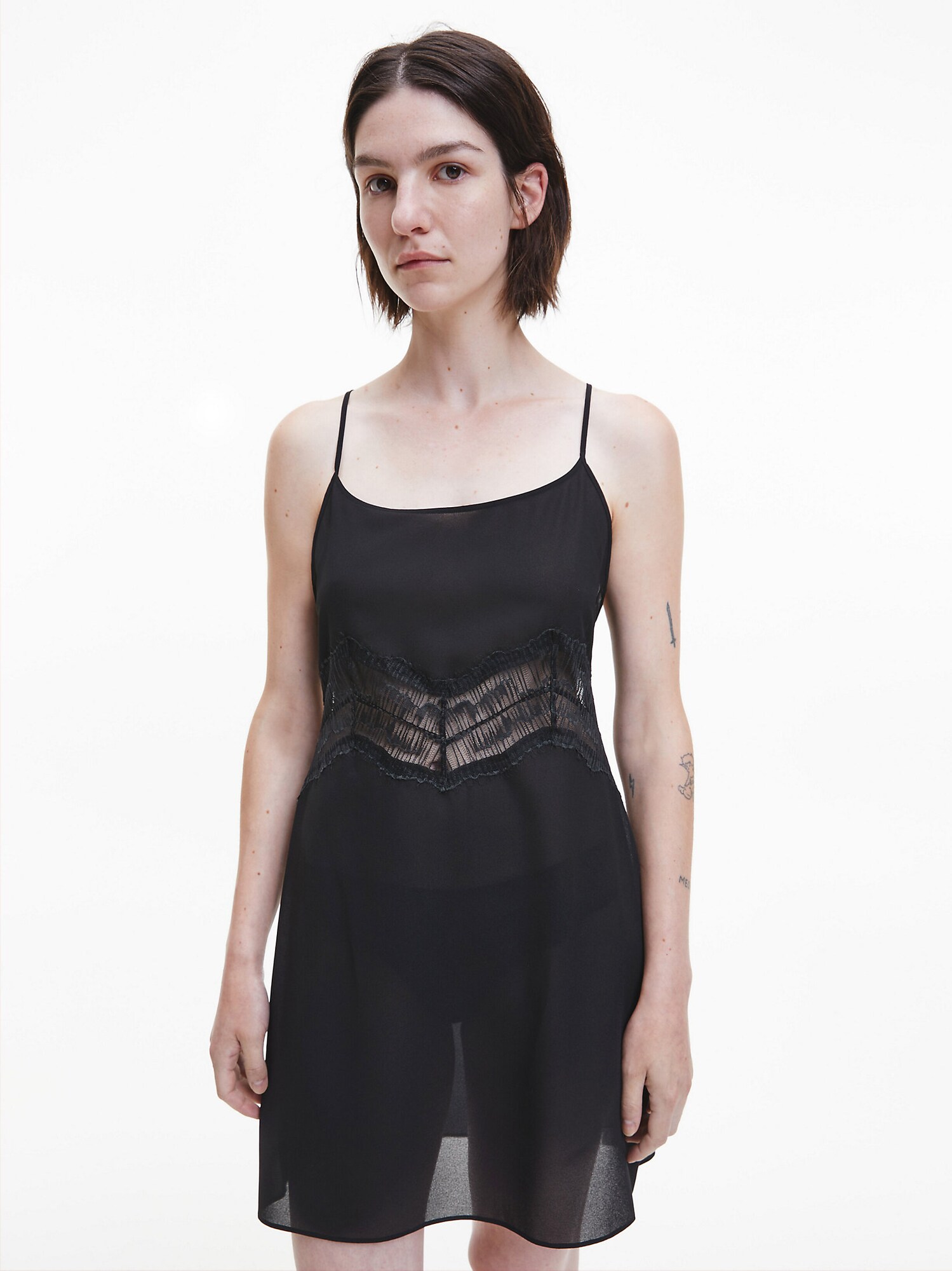 Calvin Klein Underwear Negližé čierna (obrázok 5)