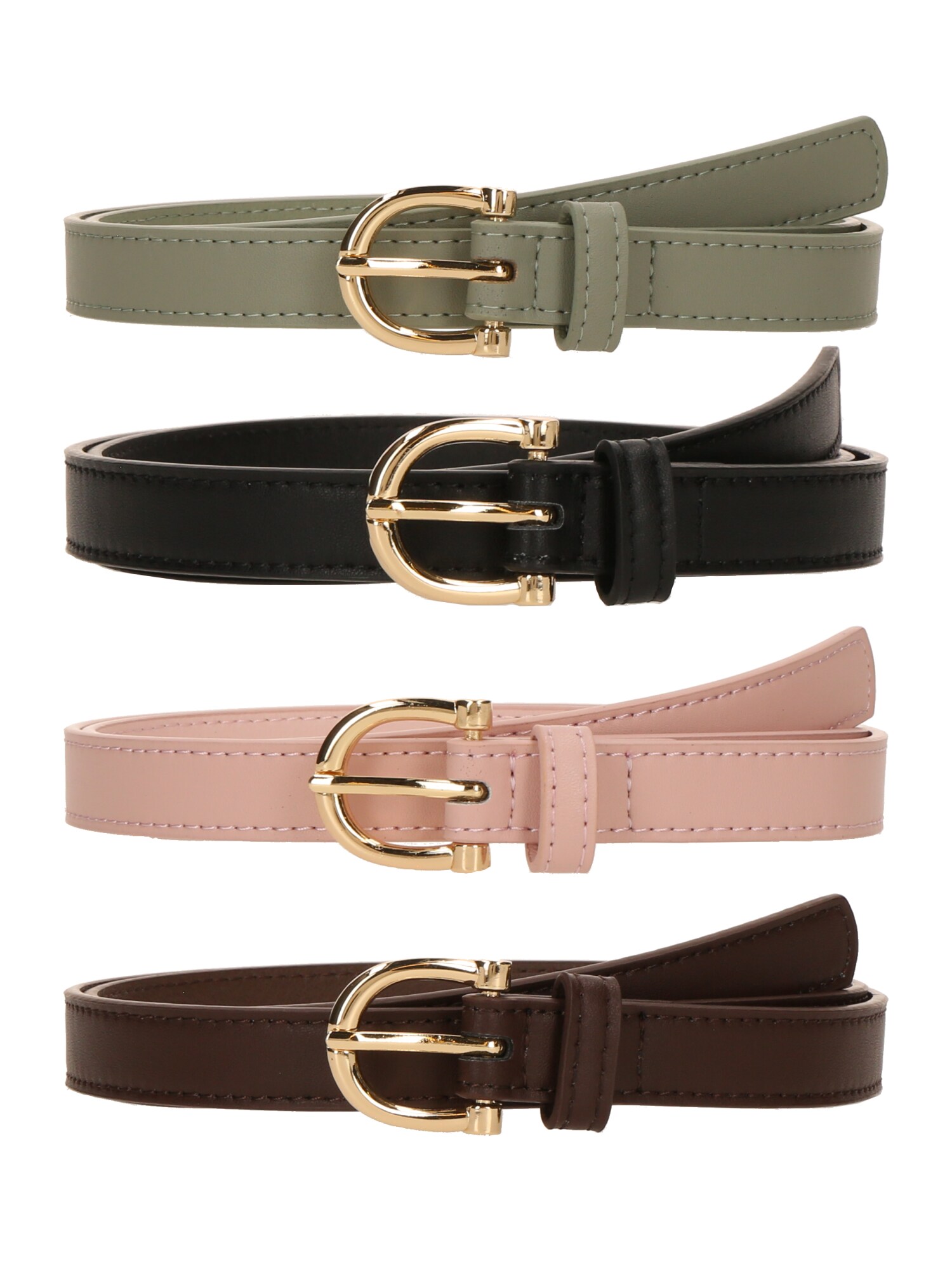 studioselect Curea  maro închis / verde / roz / negru