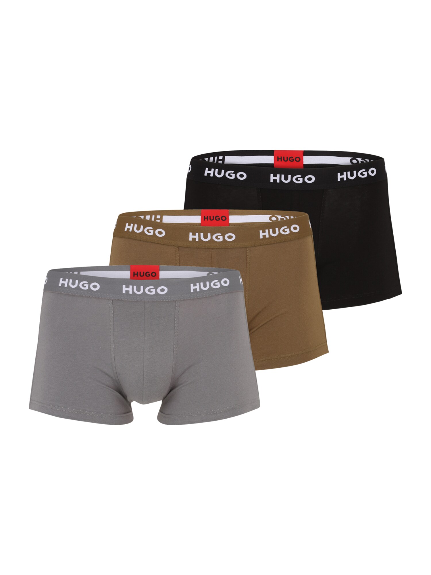 HUGO Boxeralsók  szürke / olíva / fekete / fehér akciós termékkép 1
