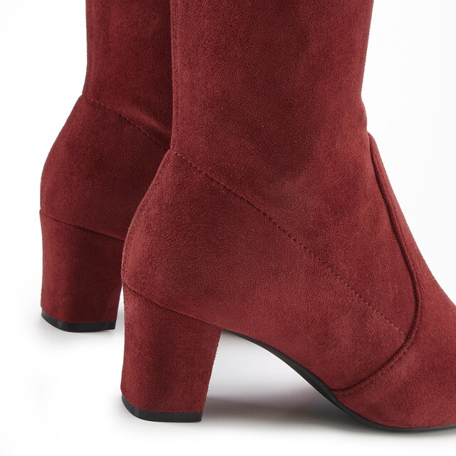 LASCANA, Csizma, piros, 5 kép a 5 közül