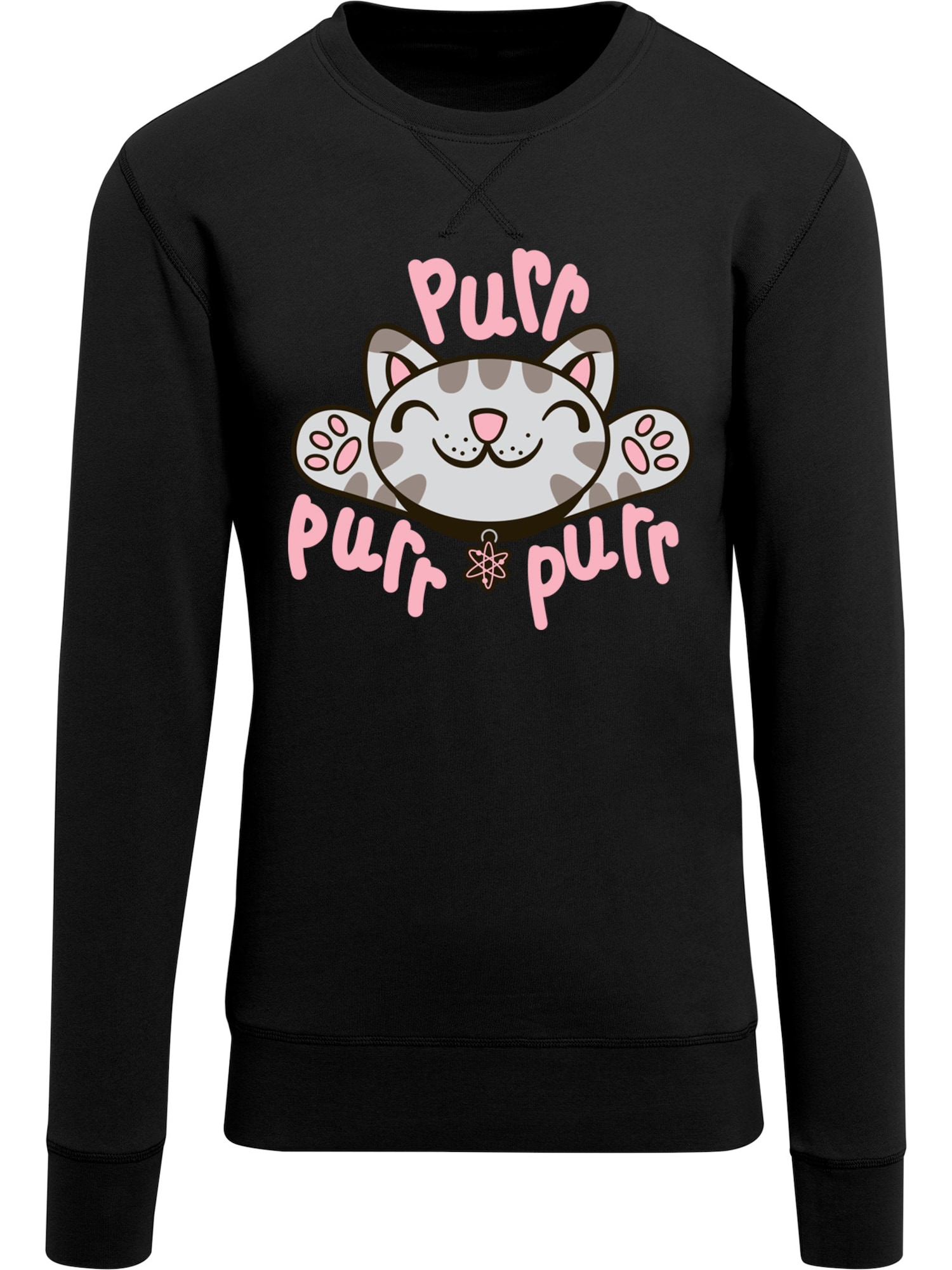 Thumbnail - F4NT4STIC Sweatshirt Big Bang Theory Soft Kitty Purr