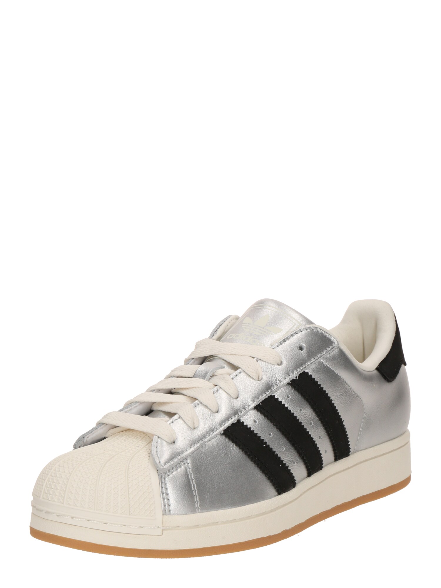 ADIDAS ORIGINALS Sneaker low SUPERSTAR II  negru / argintiu