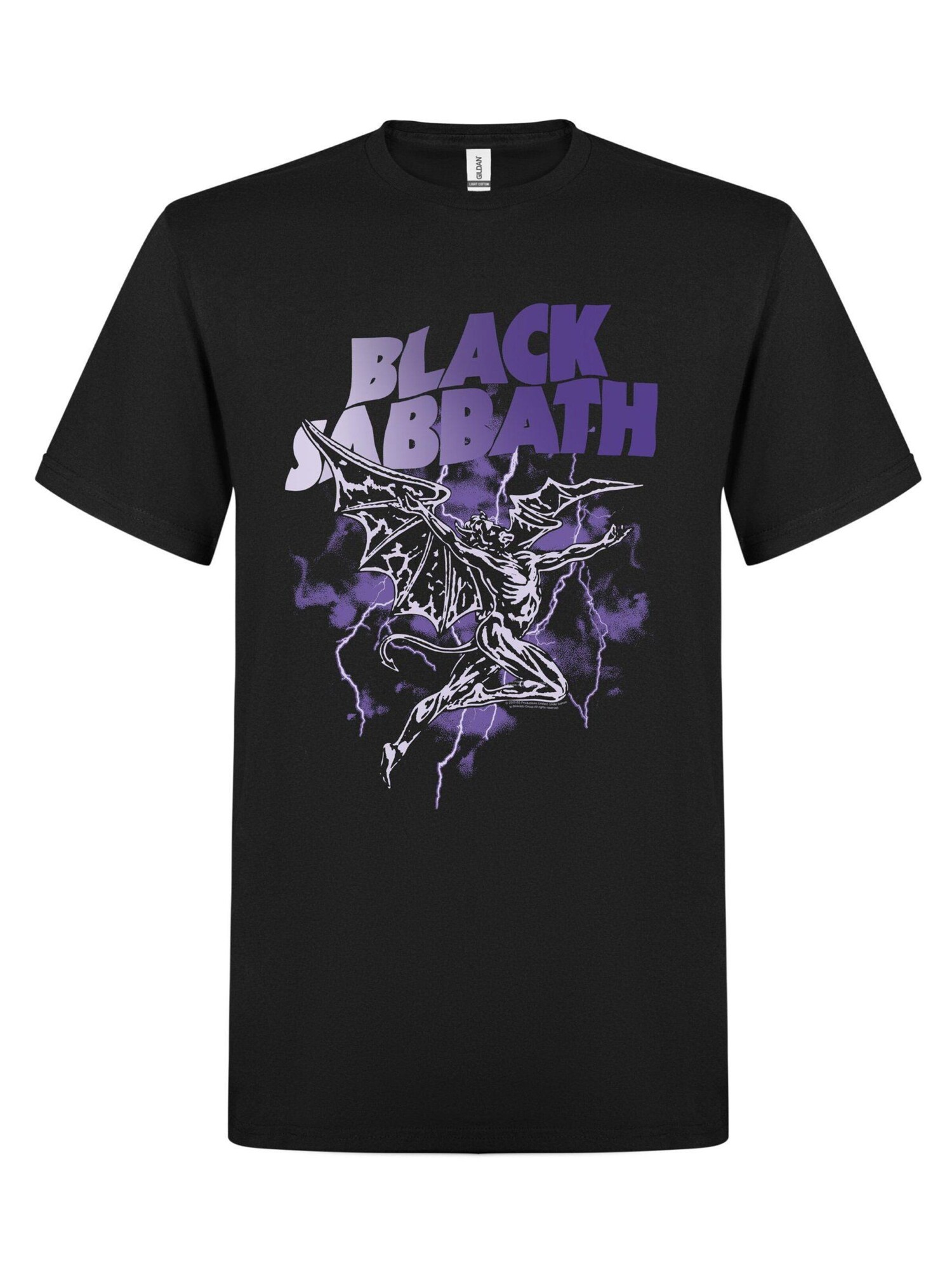 BLACK SABBATH Camiseta 'Black Sabbath Henry Lightning T-Shirt' negro – imagen 1