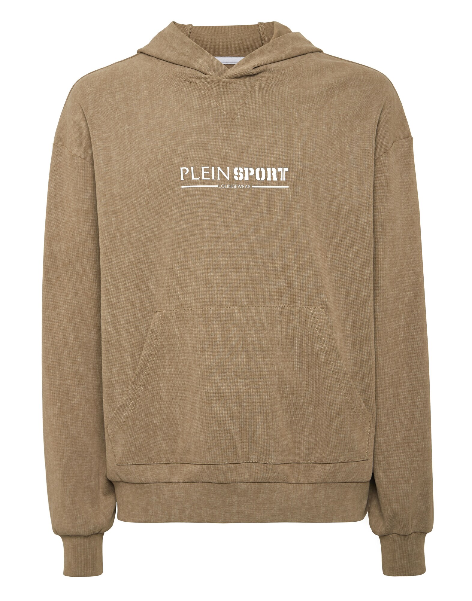 Plein Sport Sudadera  caqui / blanco