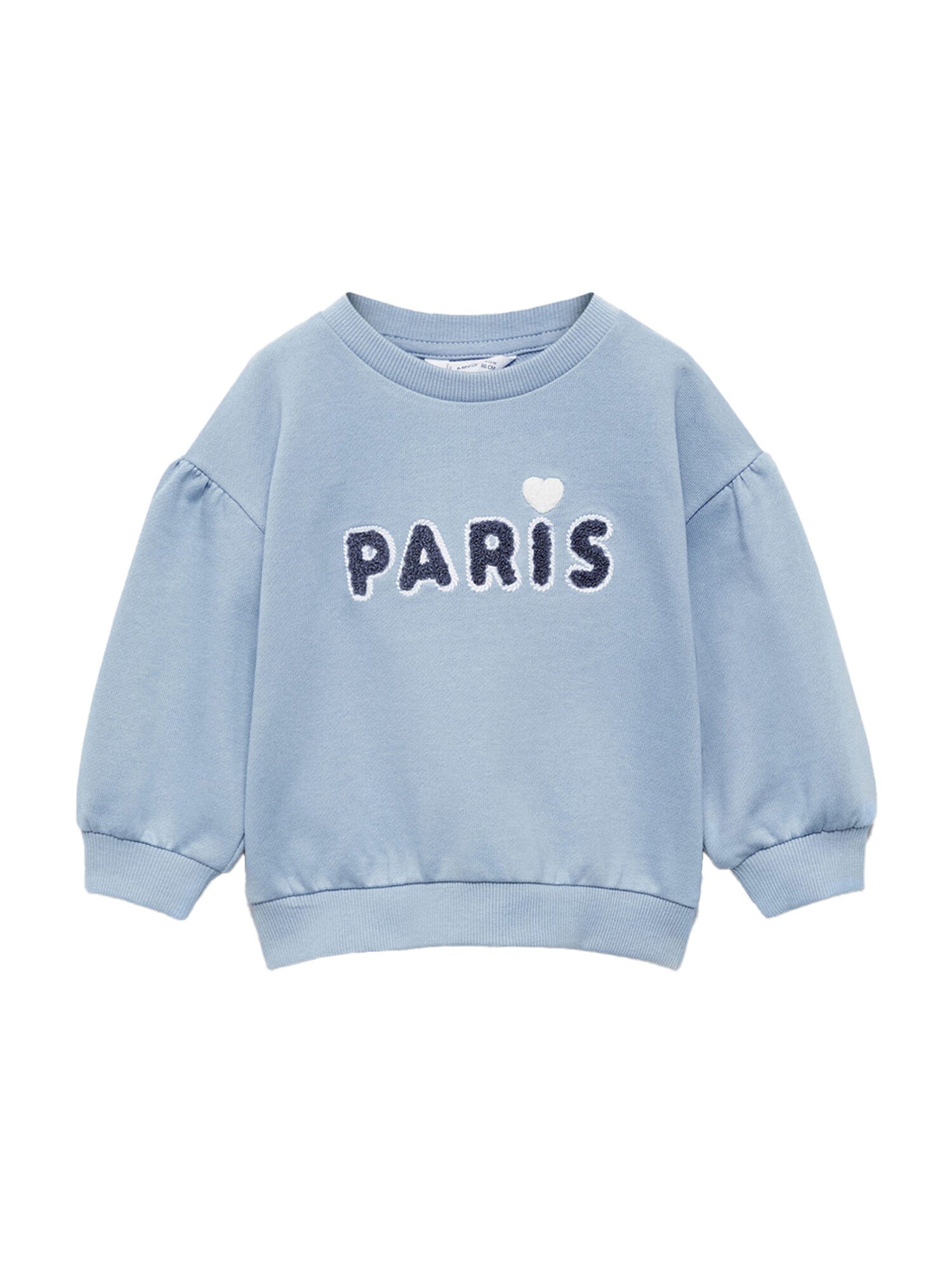 MANGO KIDS Tréning póló 'PARIS'  világoskék / sötétkék / fehér akciós termékkép 1