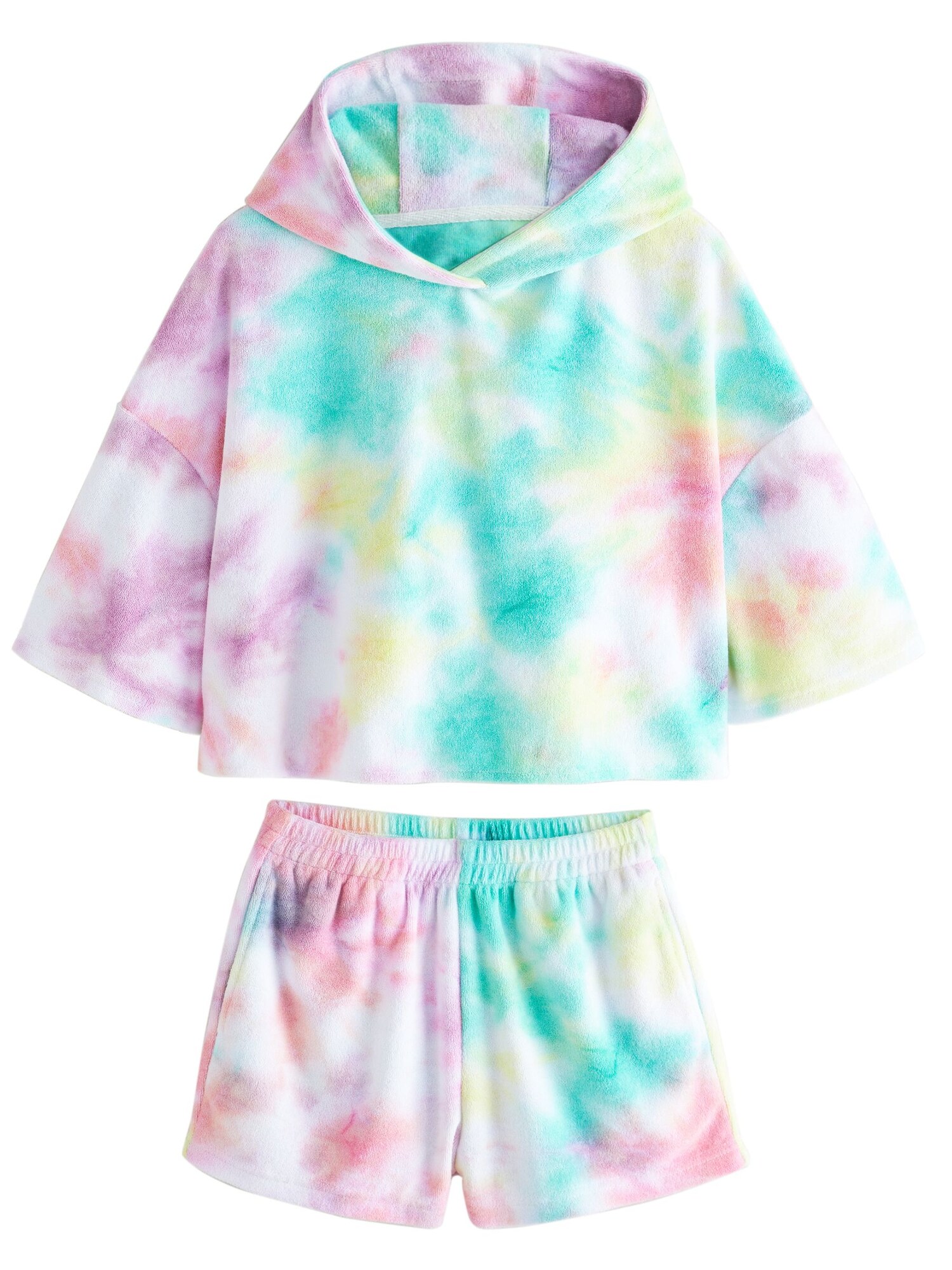 Next Set  albastru aqua / galben / lila / roz