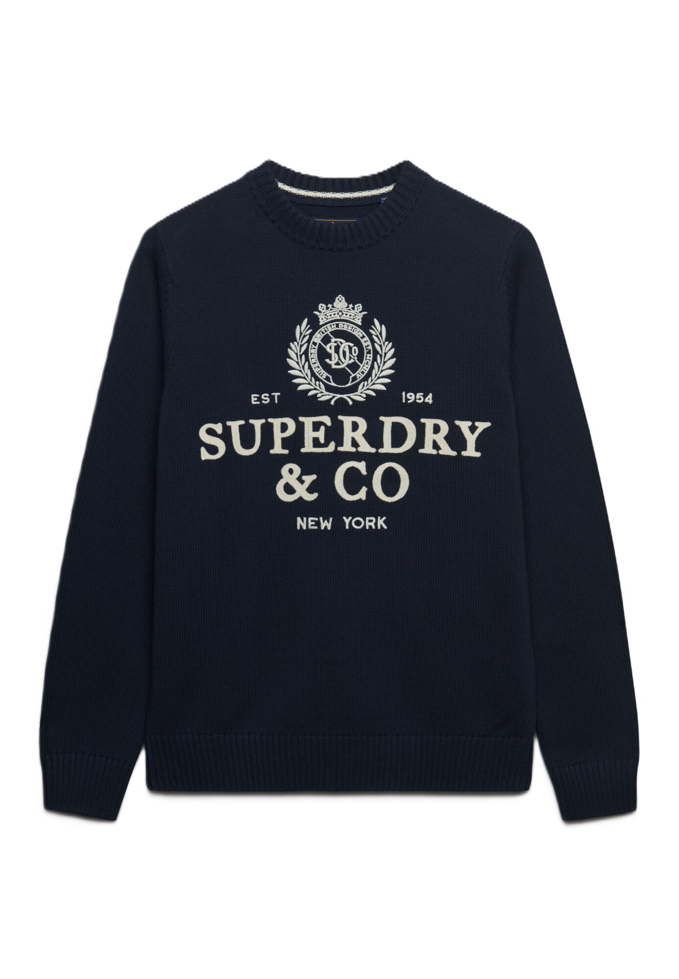 Superdry & Co Pulover boja pijeska / morsko plava