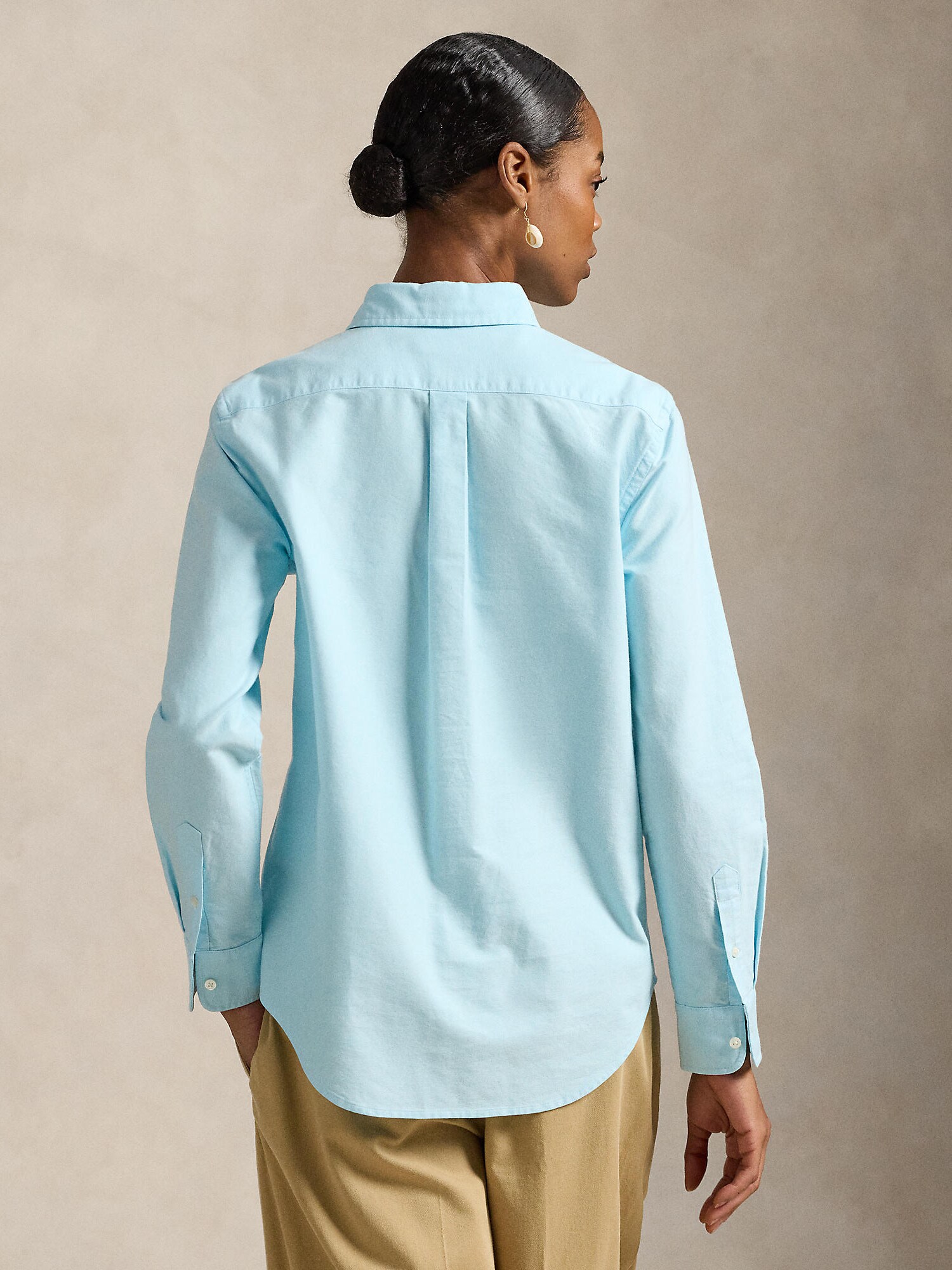 Polo Ralph Lauren Blusa 'CLASSIC' azul claro – imagen 3