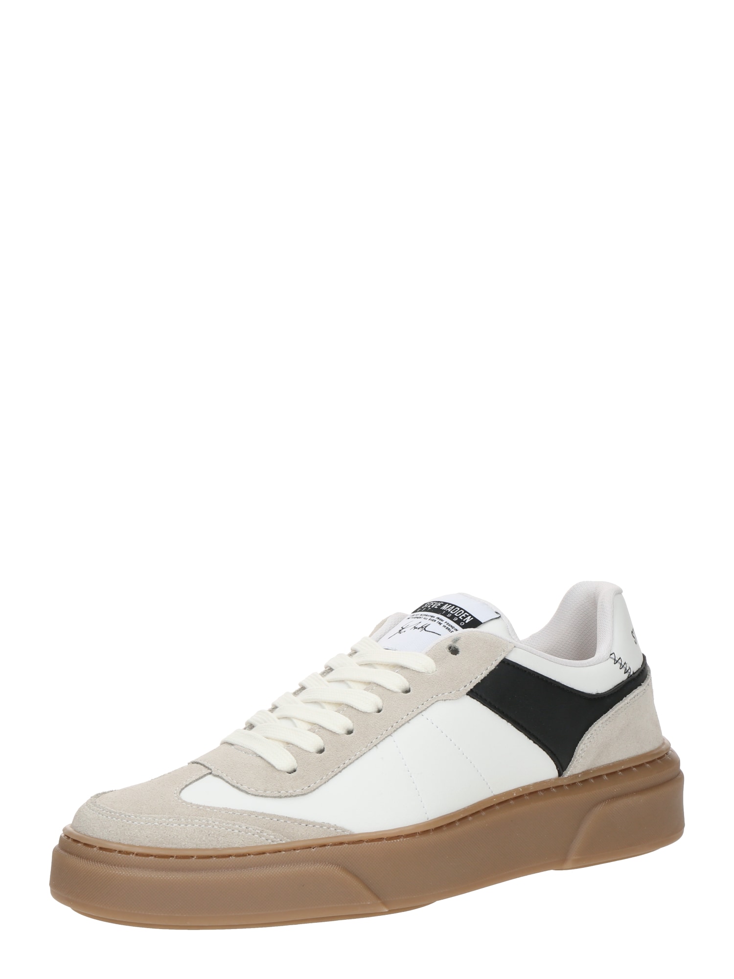 STEVE MADDEN Rövid szárú sportcipők 'Breakaway'  gitt / fekete / fehér akciós termékkép 1
