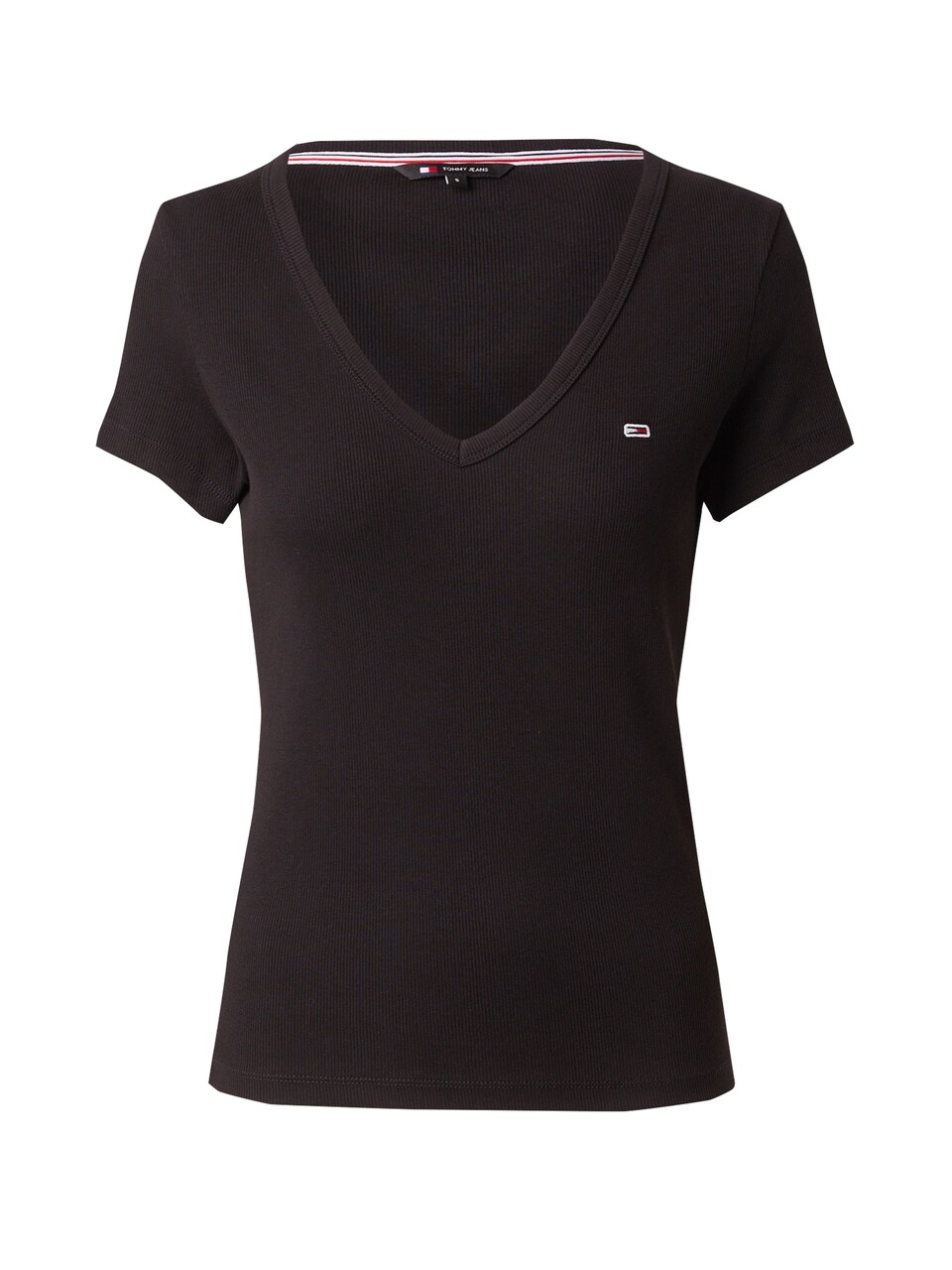 T-shirt 'Essential' marinblå / röd / svart