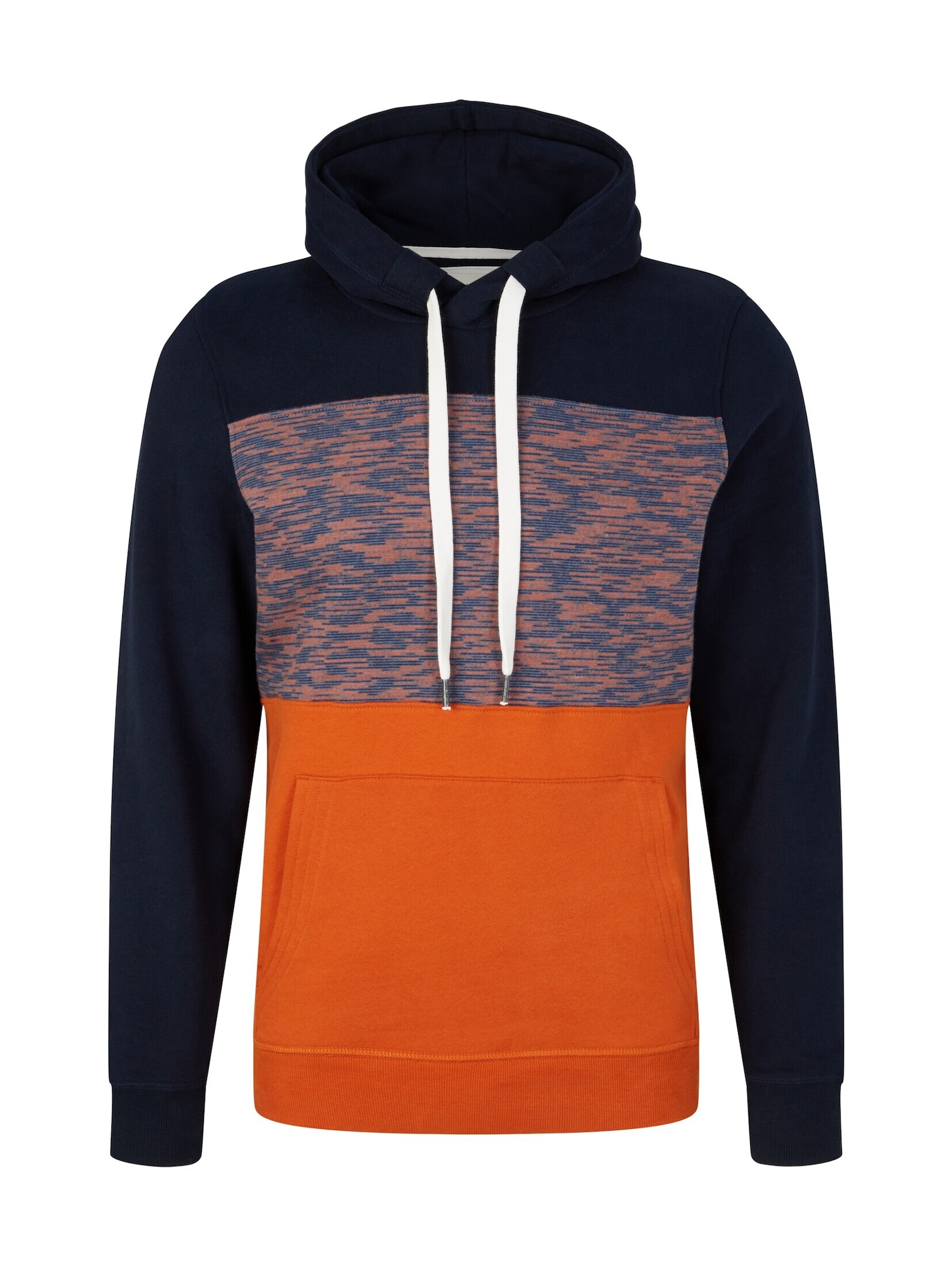 Tom Tailor TOM TAILOR Sweatshirt marine / pfirsich / dunkelorange / weiß