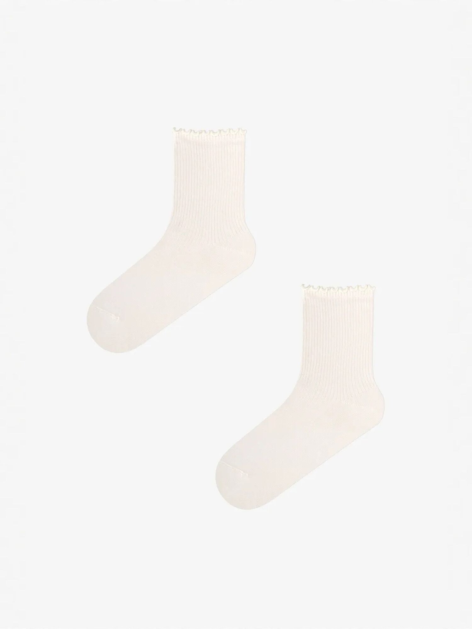 Penti Čarape 'PENTI Classy Rüschenpaar Socken' boja pijeska