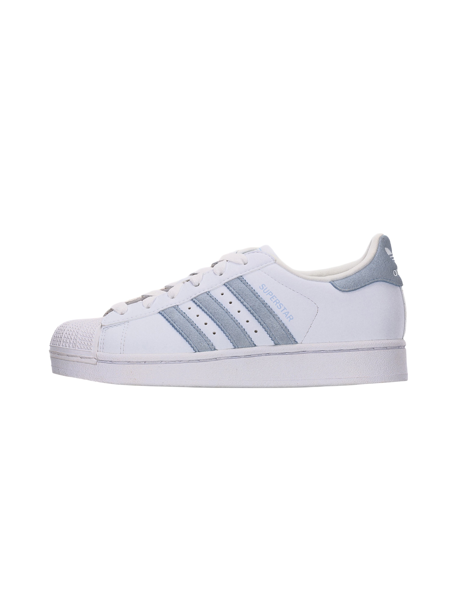 ADIDAS ORIGINALS Sneaker SUPERSTAR II albastru deschis / alb