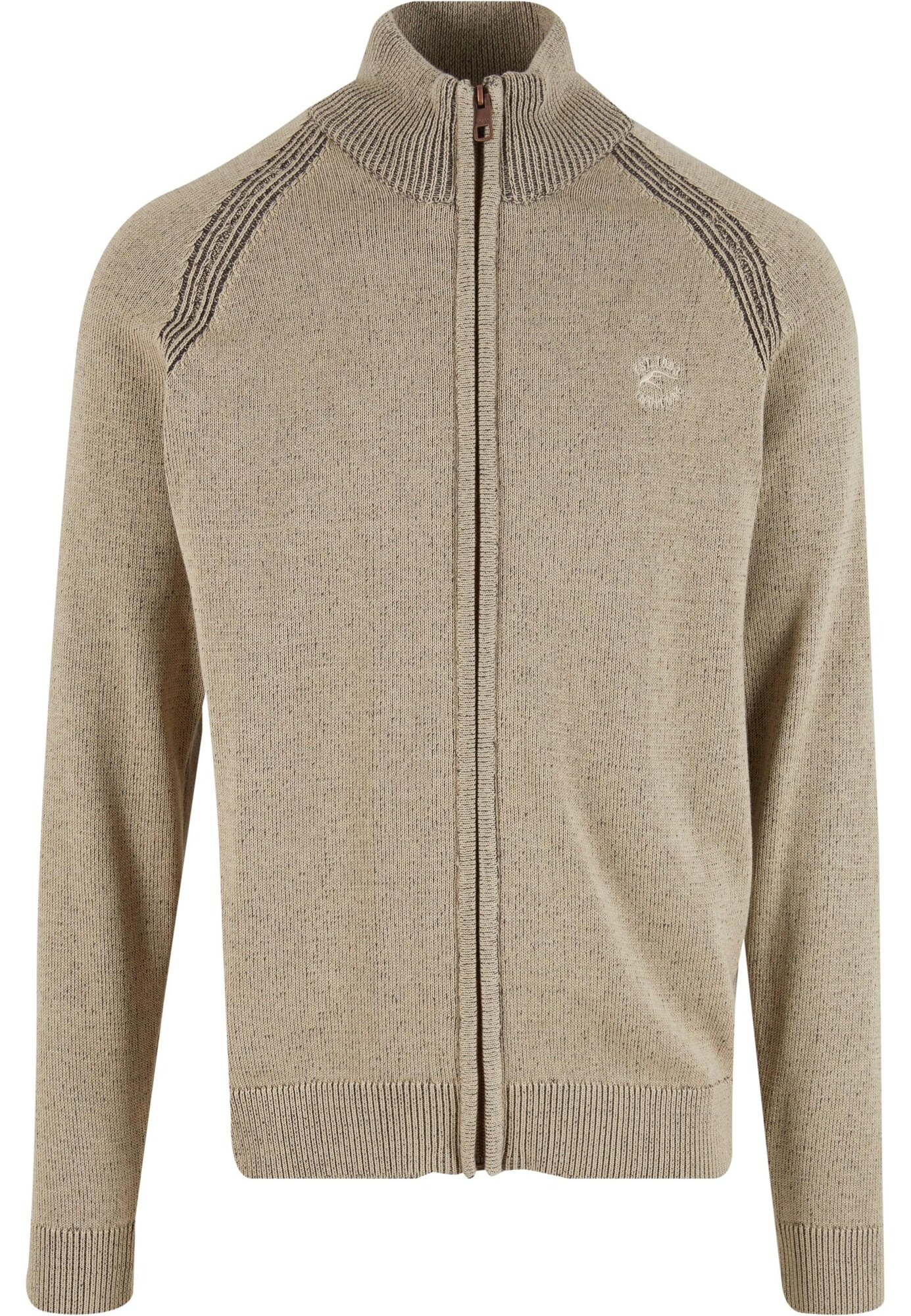 INDICODE JEANS Cárdigan 'Fun'  color barro