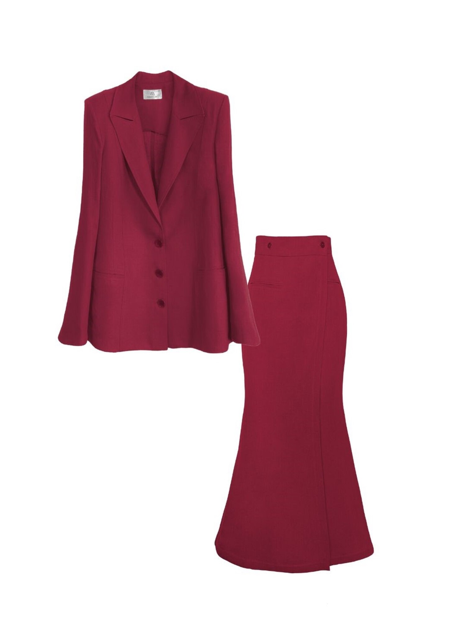 Amarilde Tailleur  borgogna