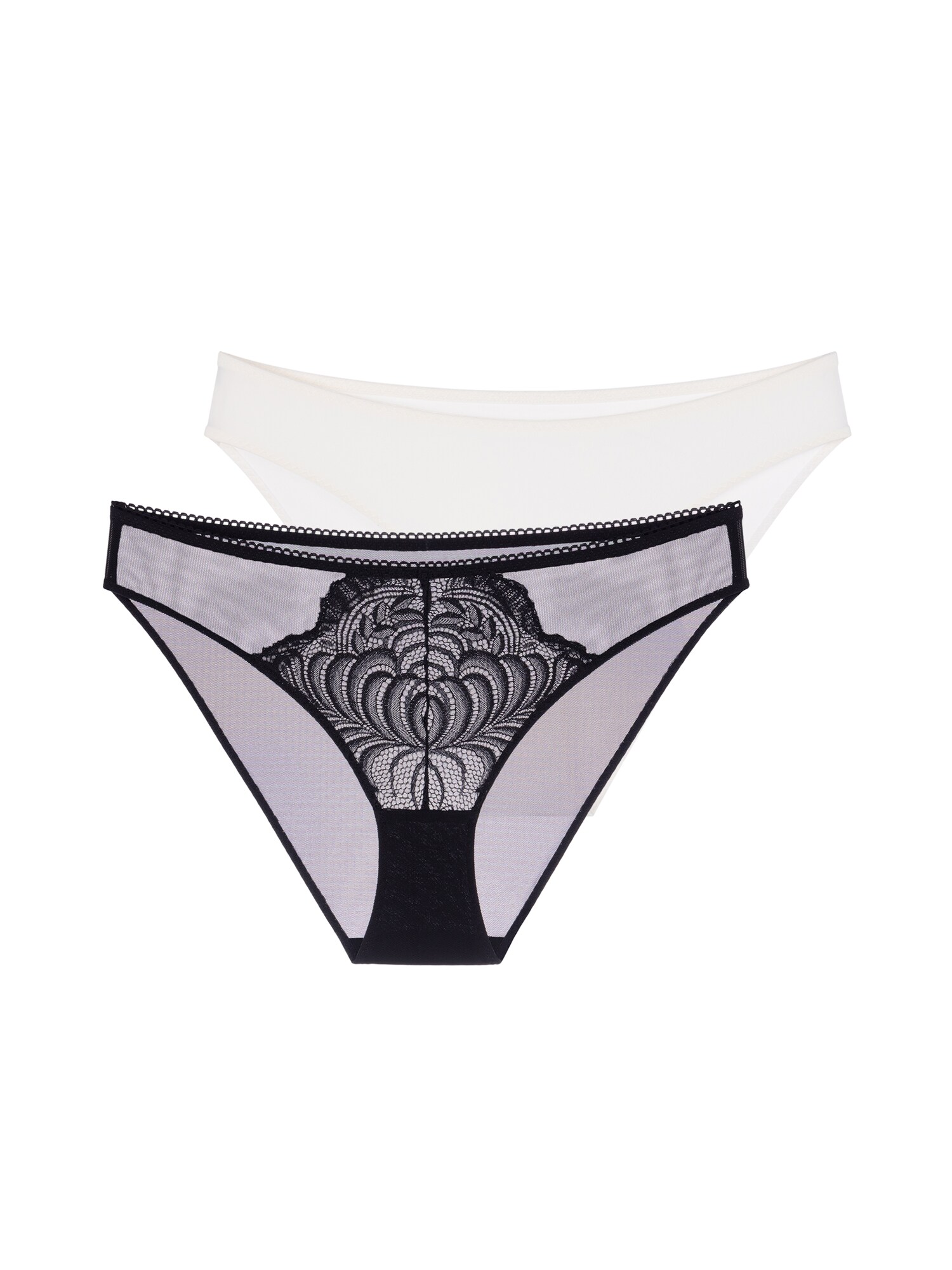 Dorina Slip negru / alb
