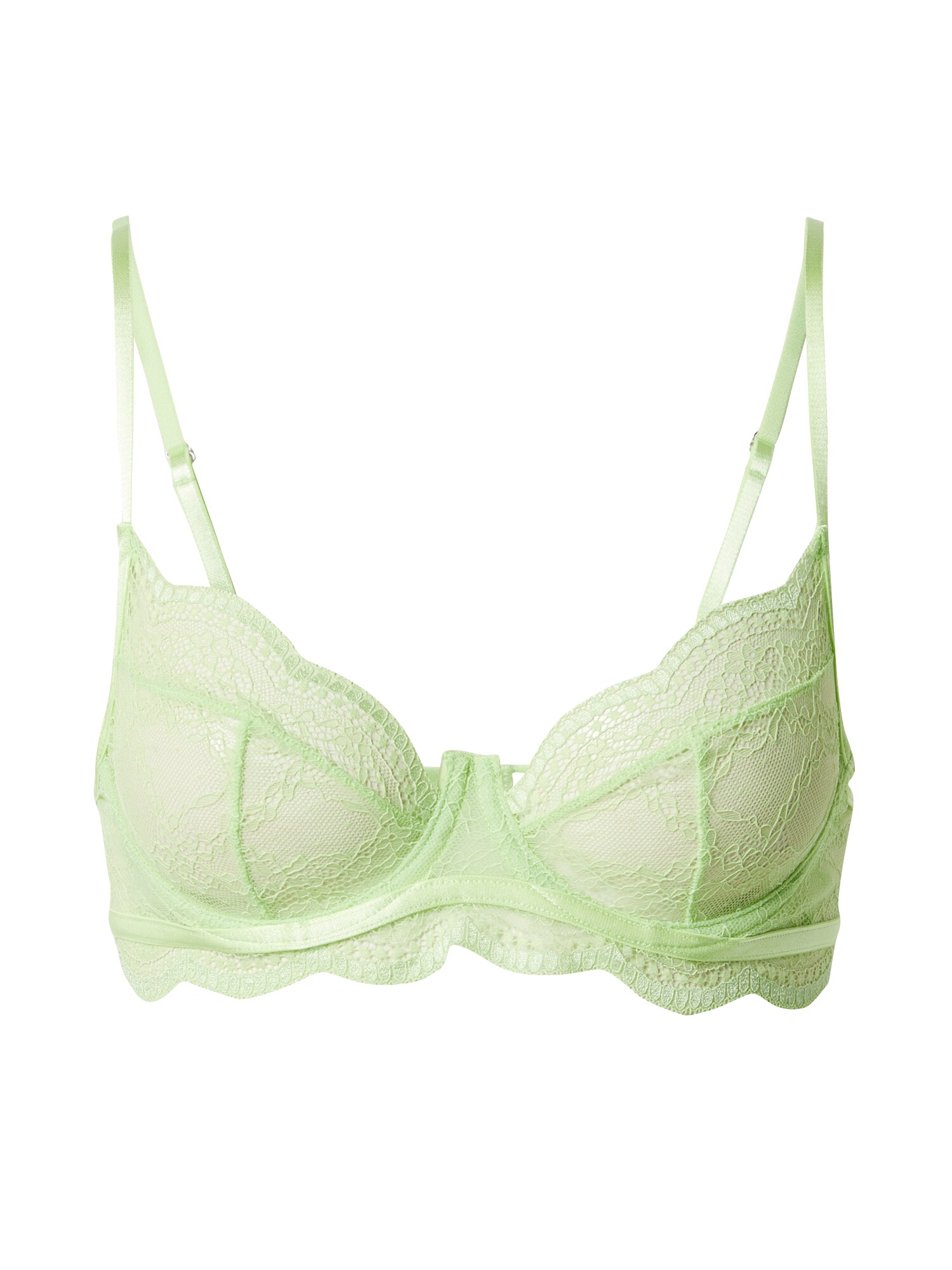 Hunkemöller Podprsenka 'Isabelle'  svetlozelená