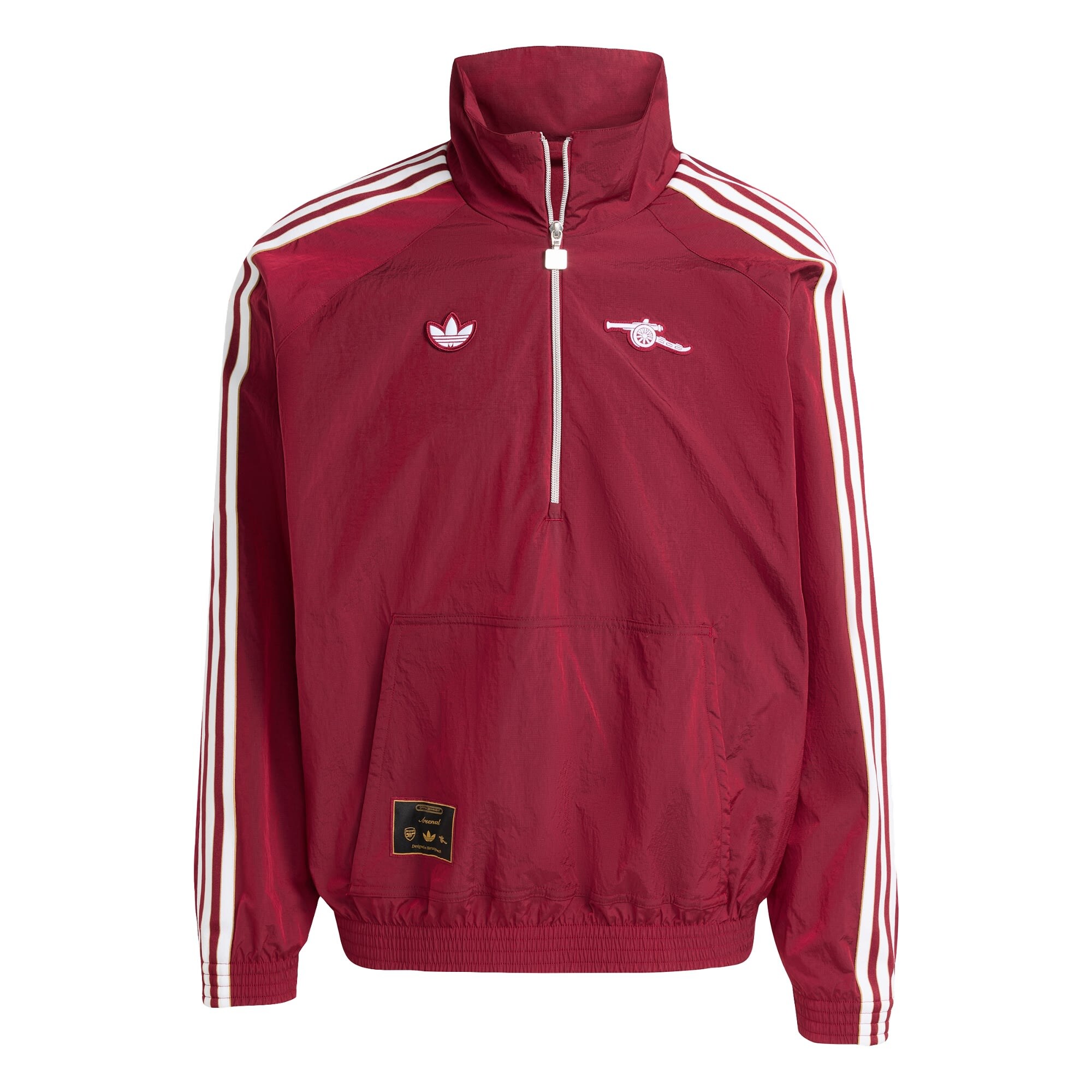 ADIDAS ORIGINALS Chaqueta de entretiempo 'Arsenal Terrace Icons' rojo carmesí / blanco