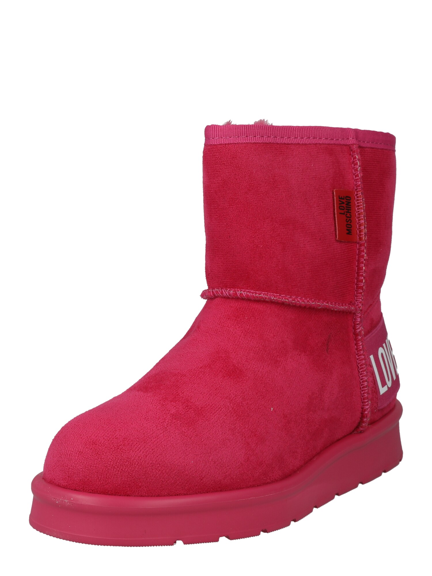 Love Moschino Suede Laarzen Pink Dames