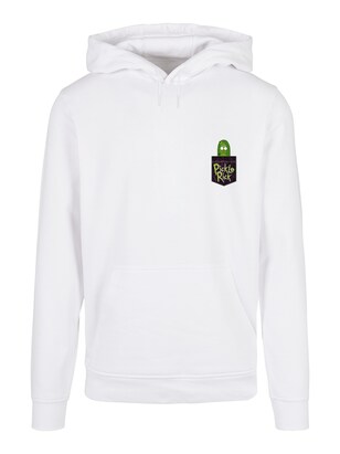 F4NT4STIC Sweatshirt ‘Rick and Morty Pickle Rick’ Appel / Lila / Zwart / Wit