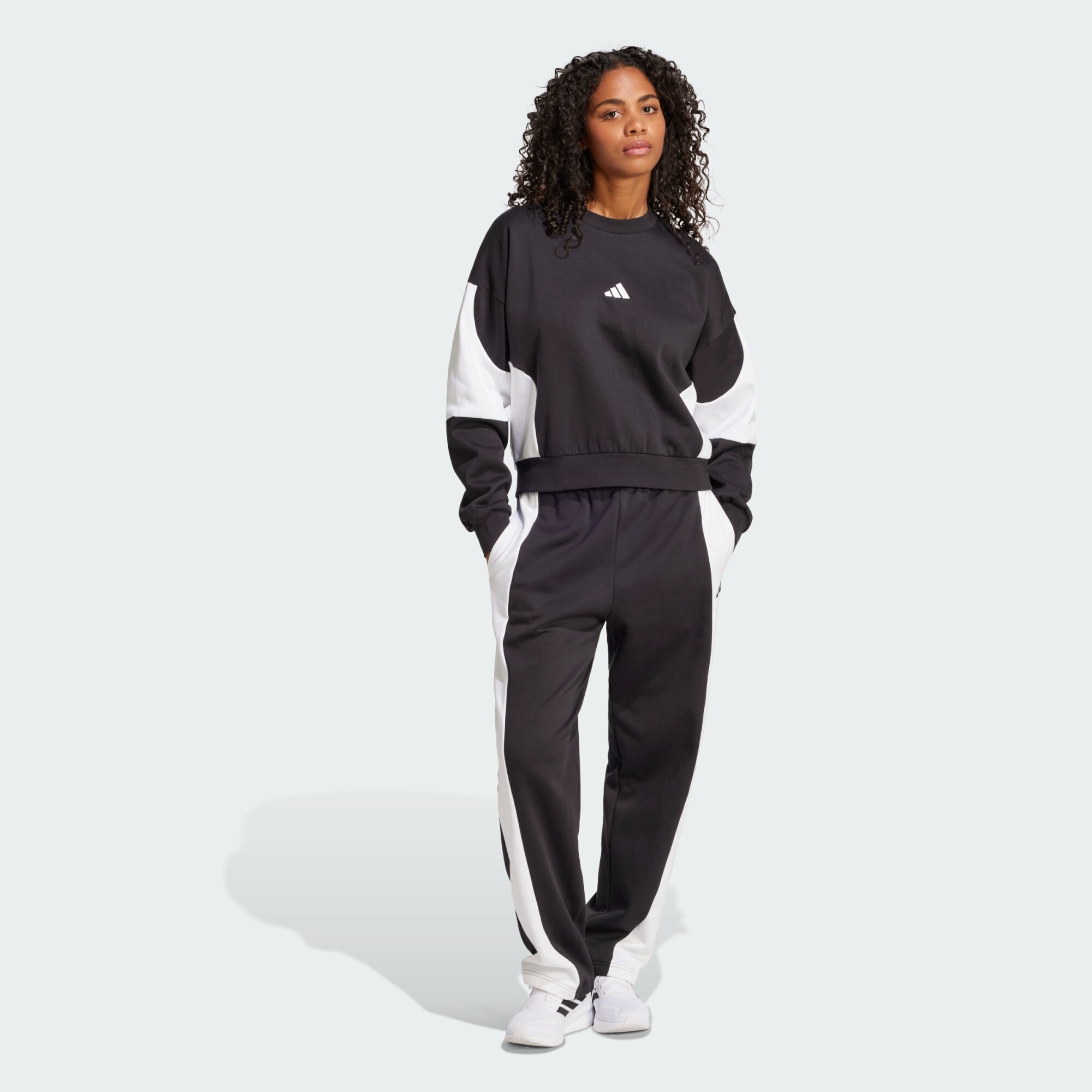 ADIDAS SPORTSWEAR Tréningruha 'Laziday'  fekete / fehér termék 2. képe