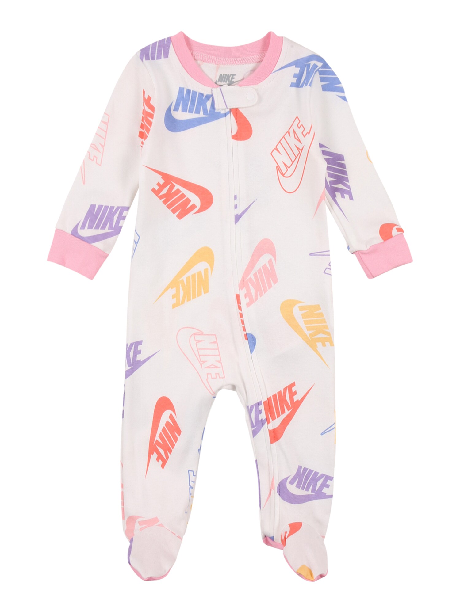 Nike Sportswear Kombinezonas  mėlyna / balta / rožių spalva / garstyčių spalva / mišrios spalvos
