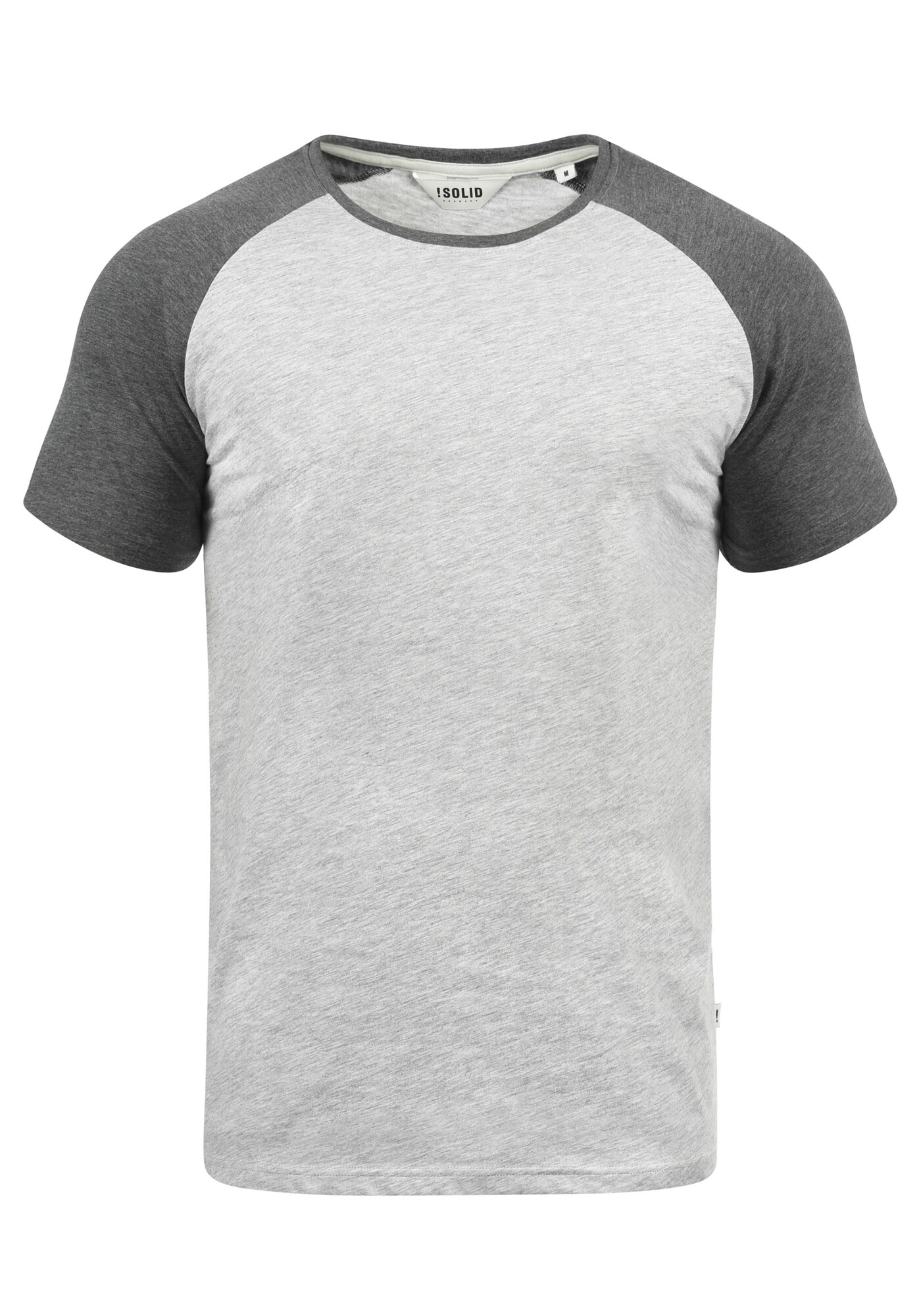 Solid Camiseta 'Bastian' gris