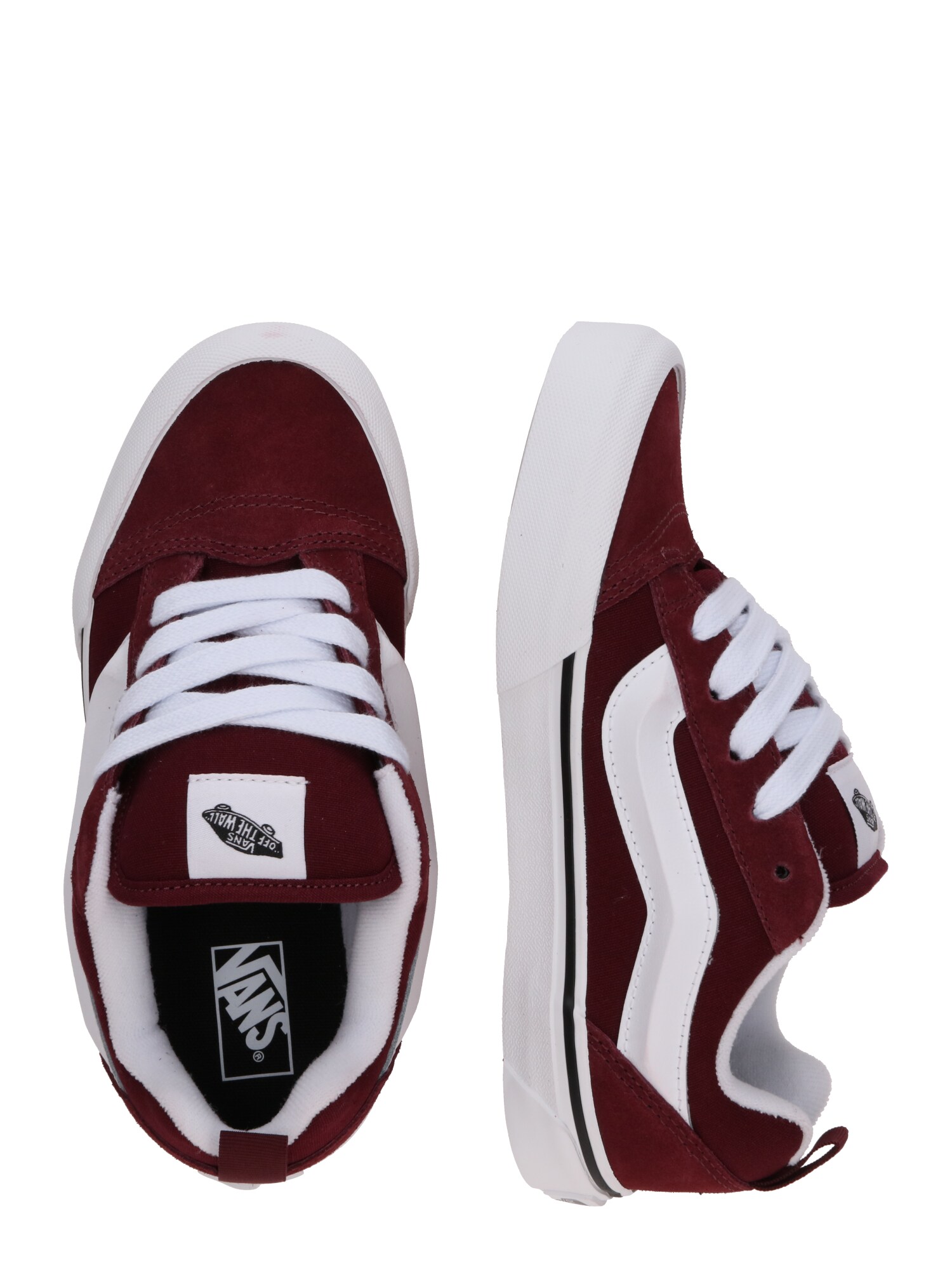 VANS Sportcipő 'Knu Skool'  borvörös / sötétvörös termék 2. képe