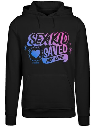 F4NT4STIC Sweatshirt ‘Sex Education Sex Kid Blend Netflix TV Series’ Lila / Violetblauw / Pink / Zwart