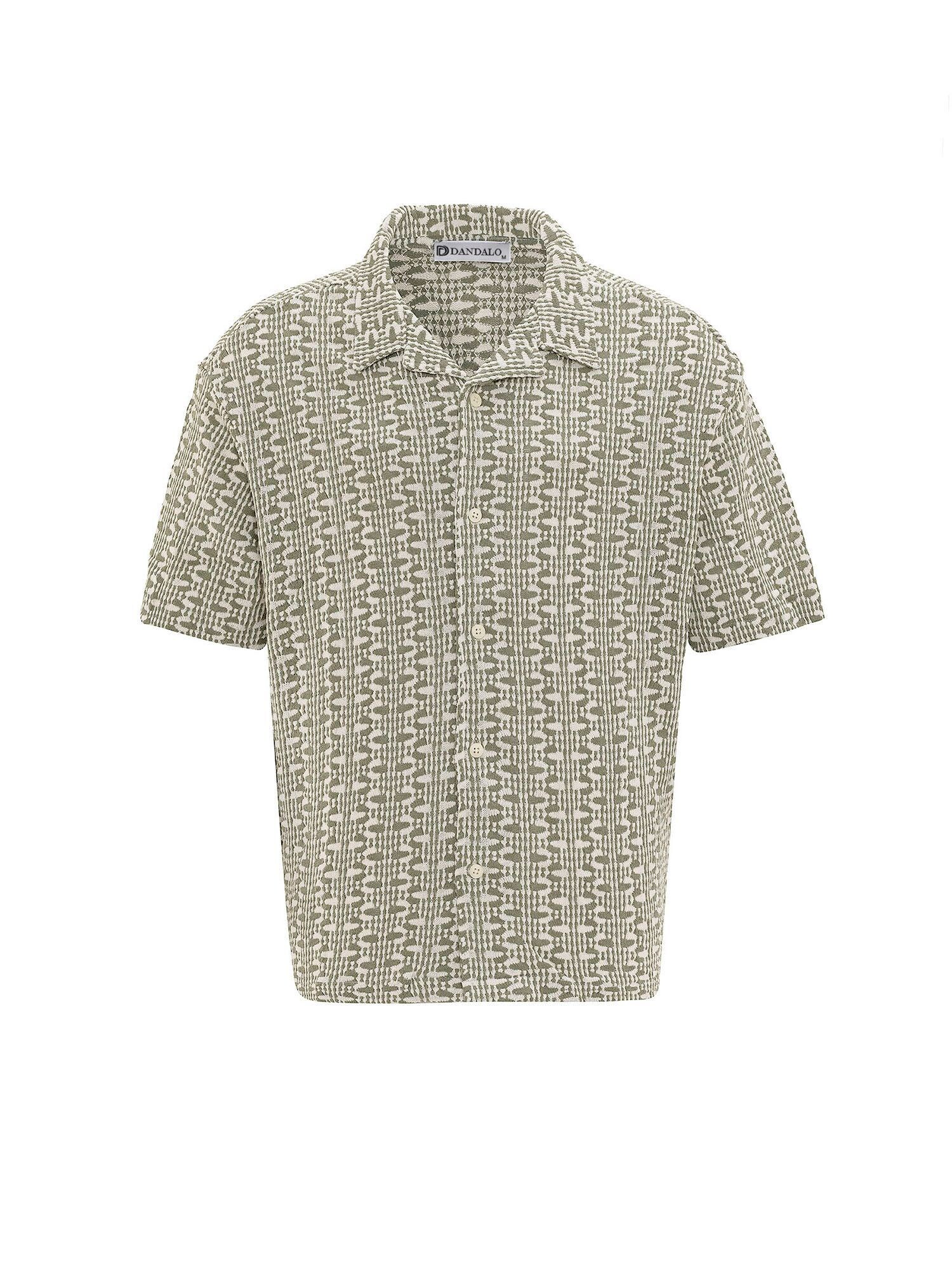 Dandalo Póló 'Gerard'  khaki / fehér akciós termékkép 1